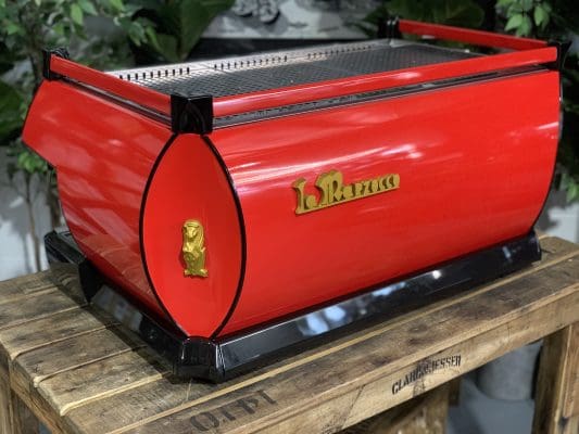 La Marzocco GB5 3 Group Red & Red Handles - 1219