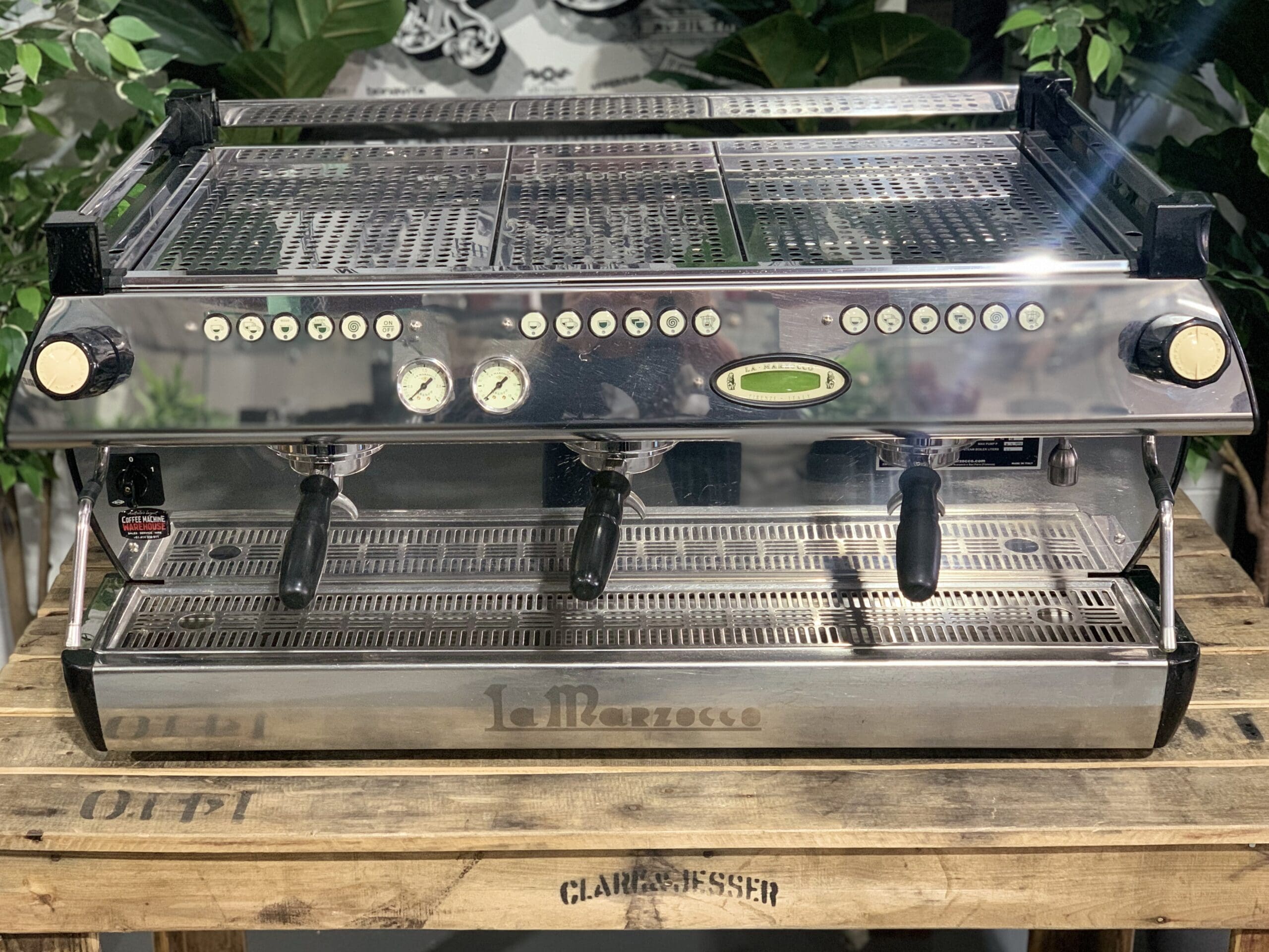 La Marzocco FB80 3 Group Black & Gold - 17451