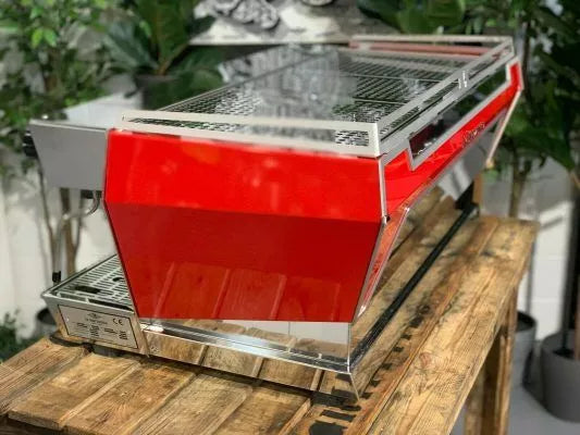 La Marzocco KB90 - 3 Group Commercial Espresso Machine - Red