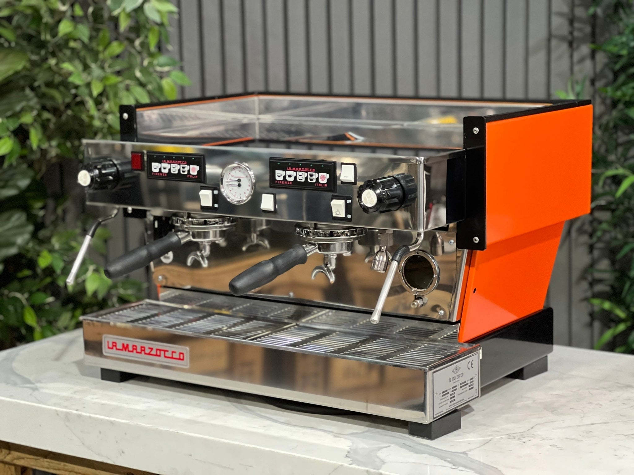 La Marzocco Linea Classic - 2 Group Commercial Espresso Machine - Orange