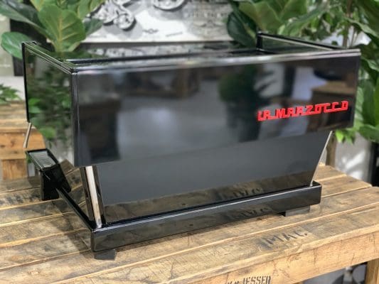 La Marzocco Linea Gloss - 2 Group Commercial Espresso Machine - Black