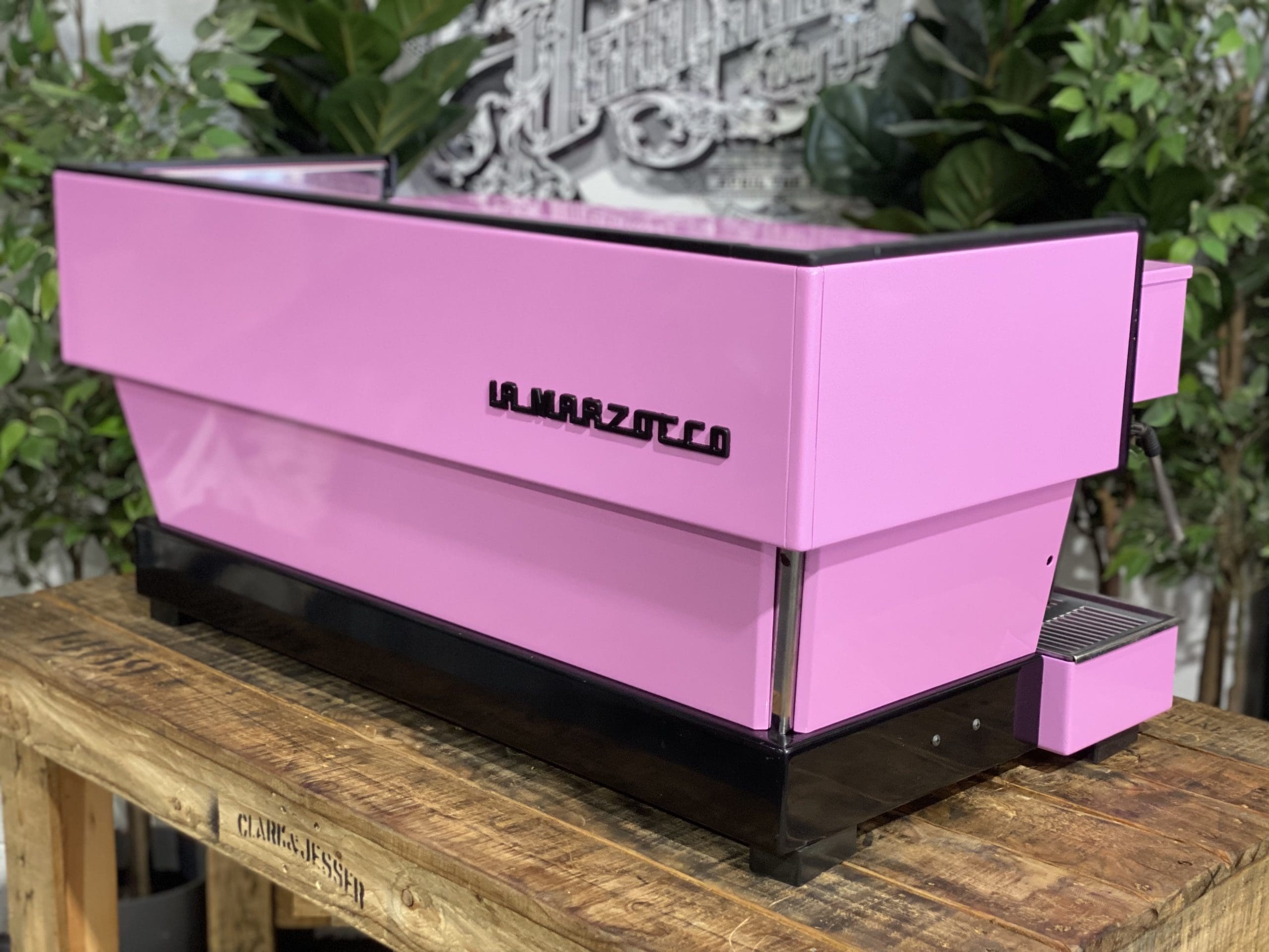 La Marzocco Linea Classic Contemporary - 3 Group Commercial Espresso Machine - Pink