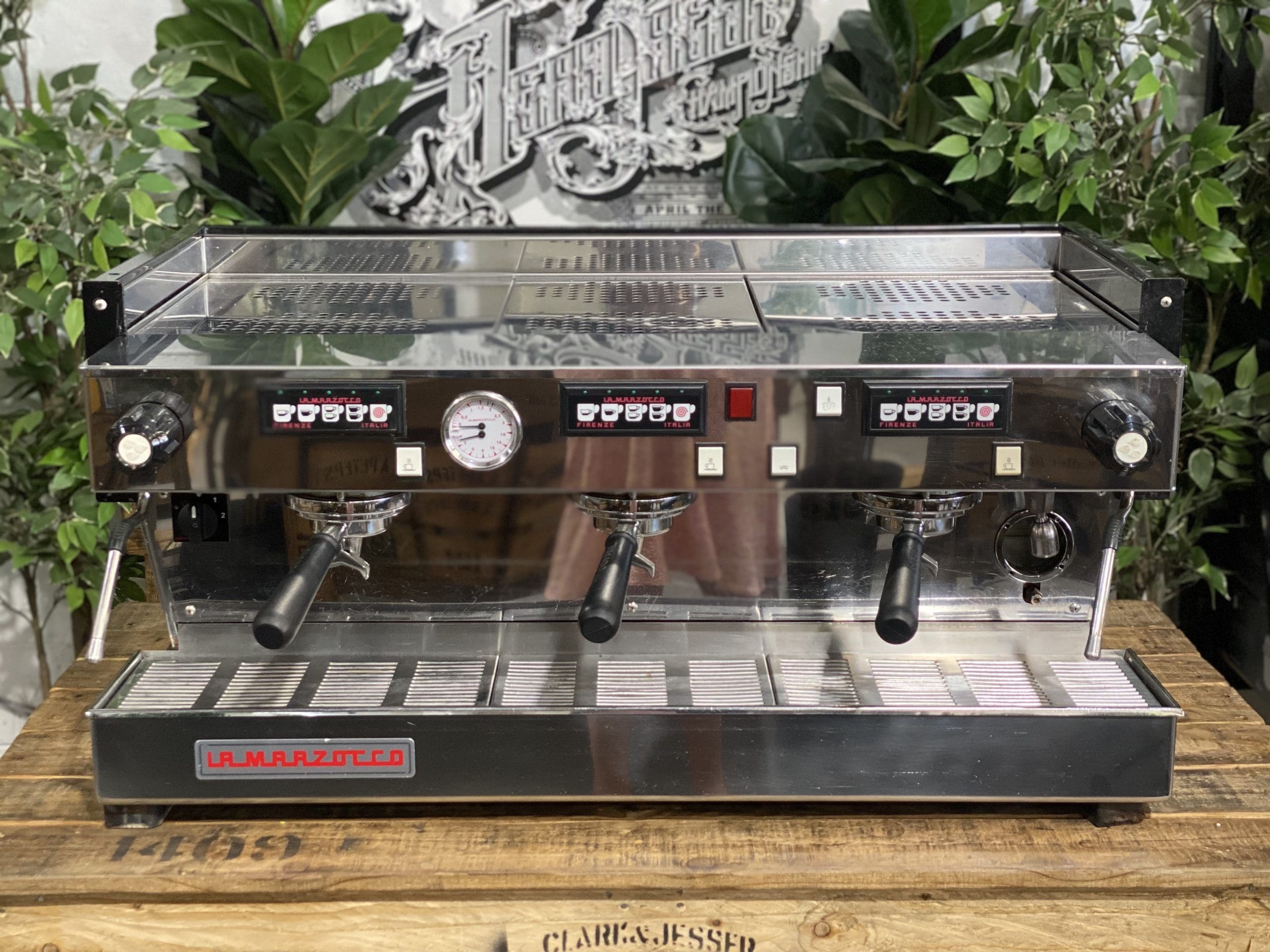 La Marzocco Linea Classic High Cup - 3 Group Commercial Espresso Machine - Stainless