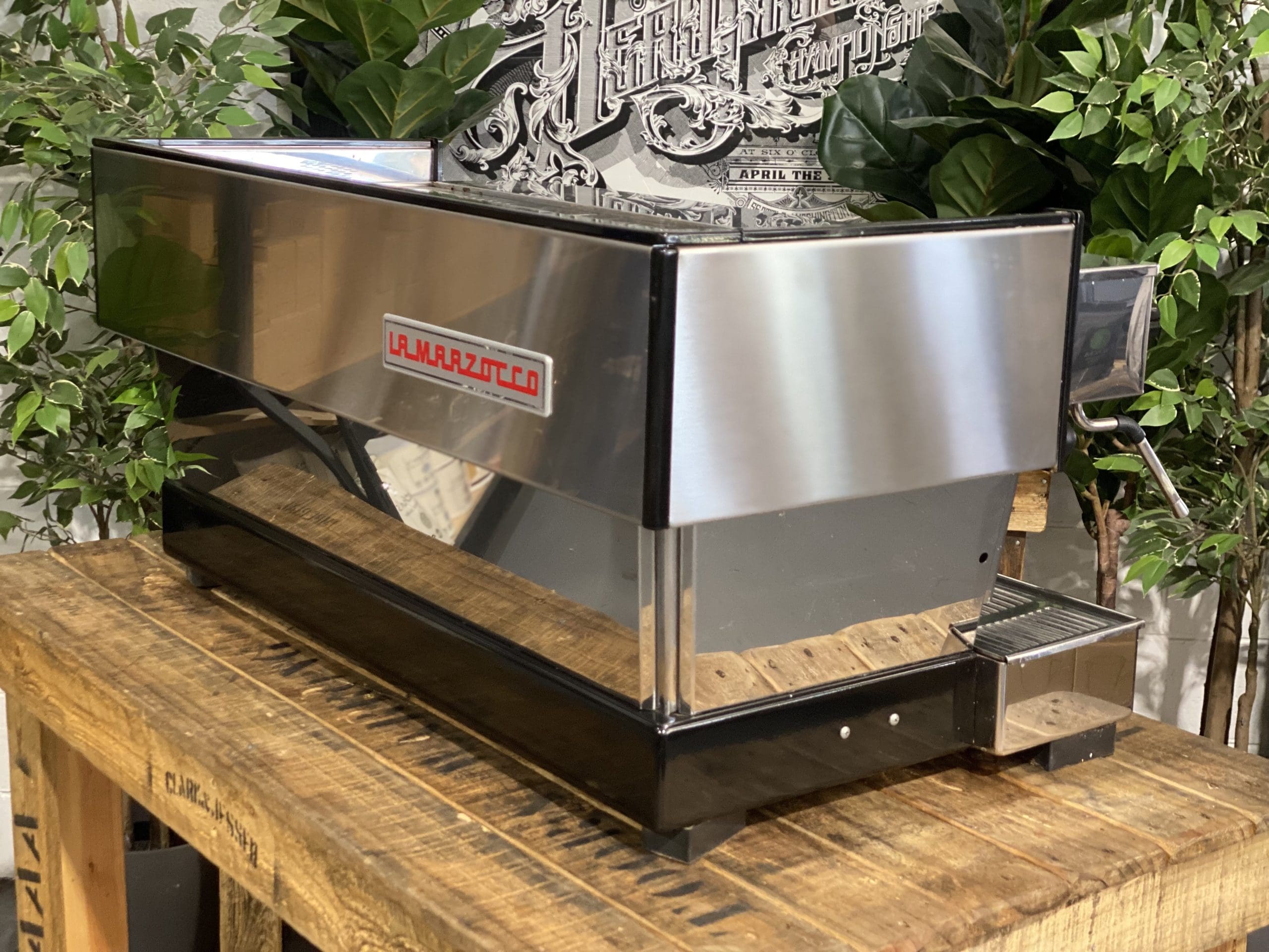 La Marzocco Linea Classic High Cup - 3 Group Commercial Espresso Machine - Stainless