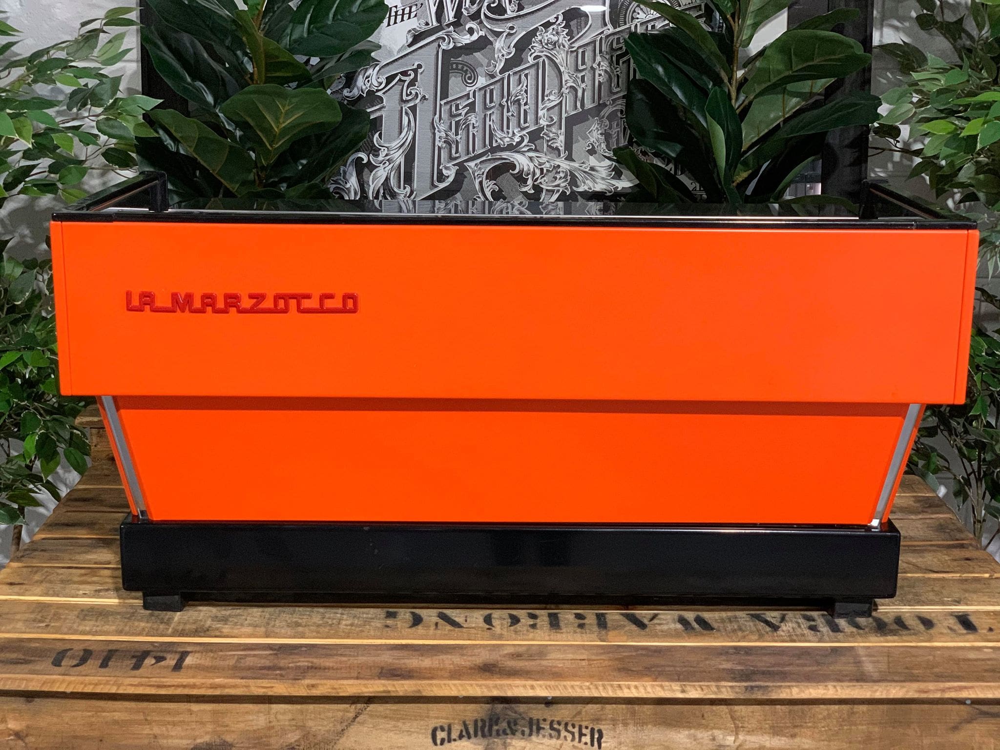 La Marzocco Linea Classic - 3 Group Commercial Espresso Machine - Orange