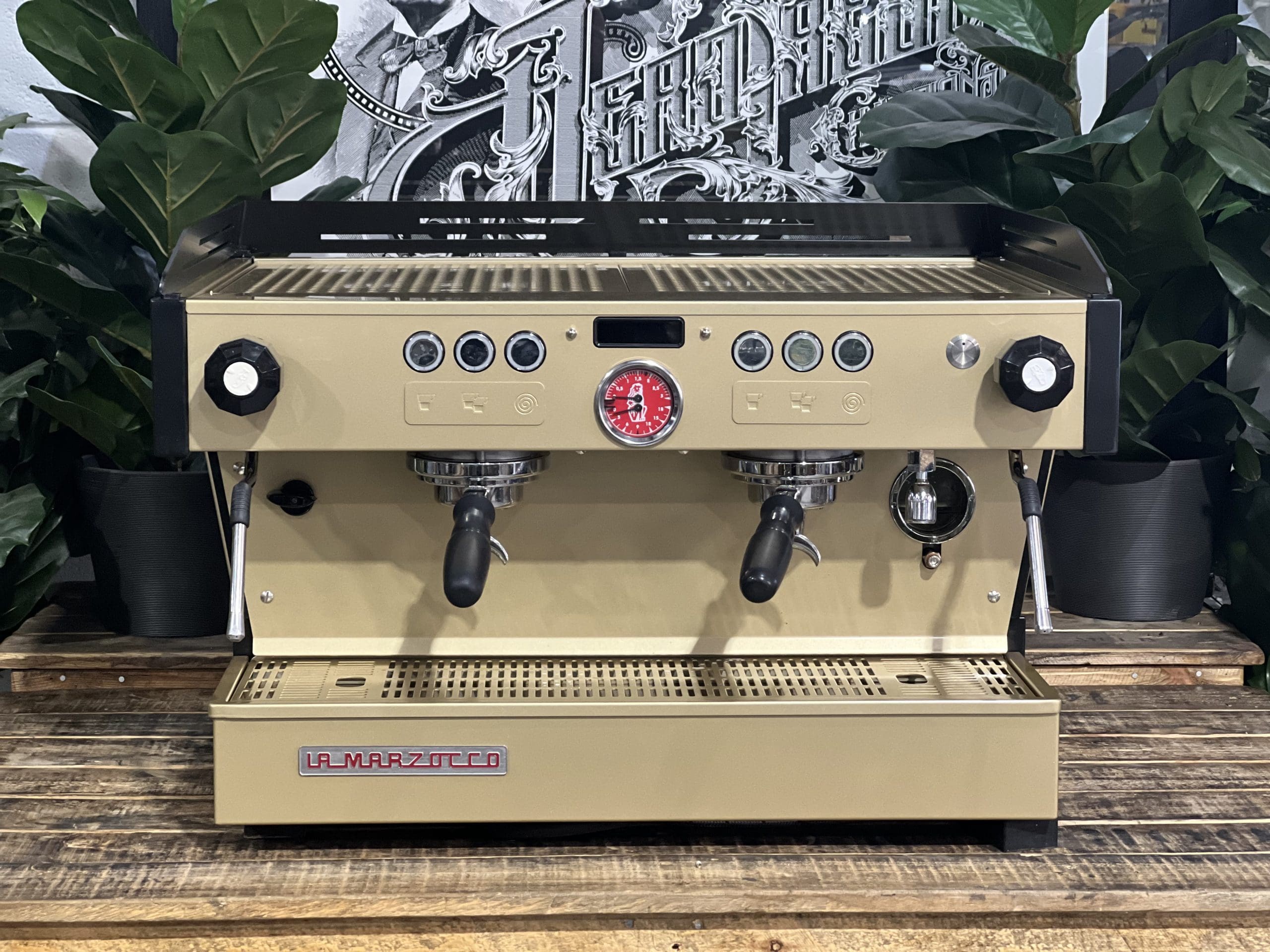 La Marzocco Linea PB Gold - 2 Group Commercial Espresso Machine - Black