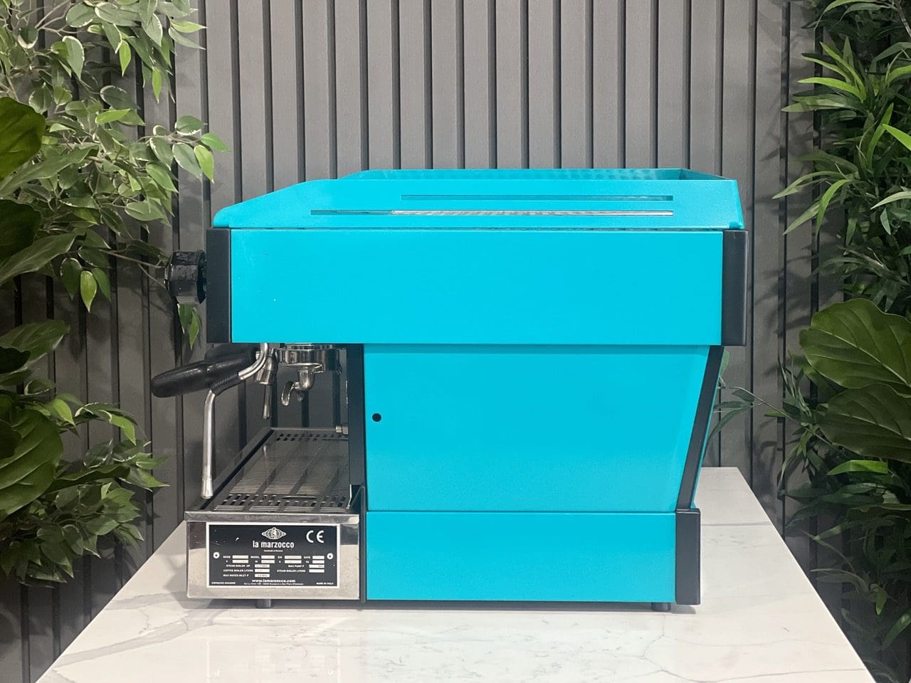 La Marzocco Linea PB Dark Aqua - 2 Group Commercial Espresso Machine - Green