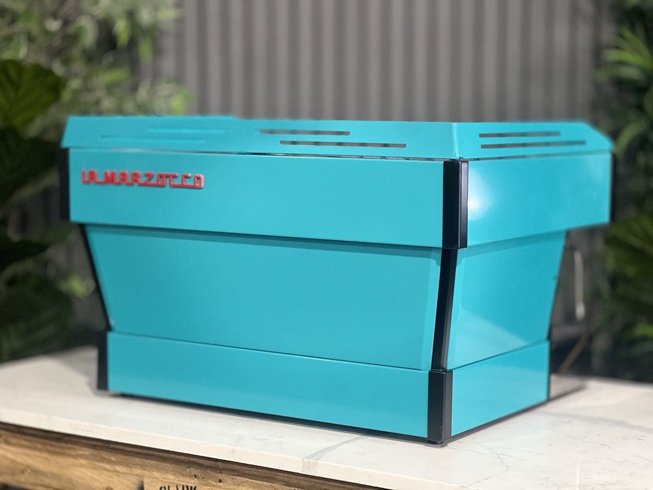 La Marzocco Linea PB Dark Aqua - 2 Group Commercial Espresso Machine - Green