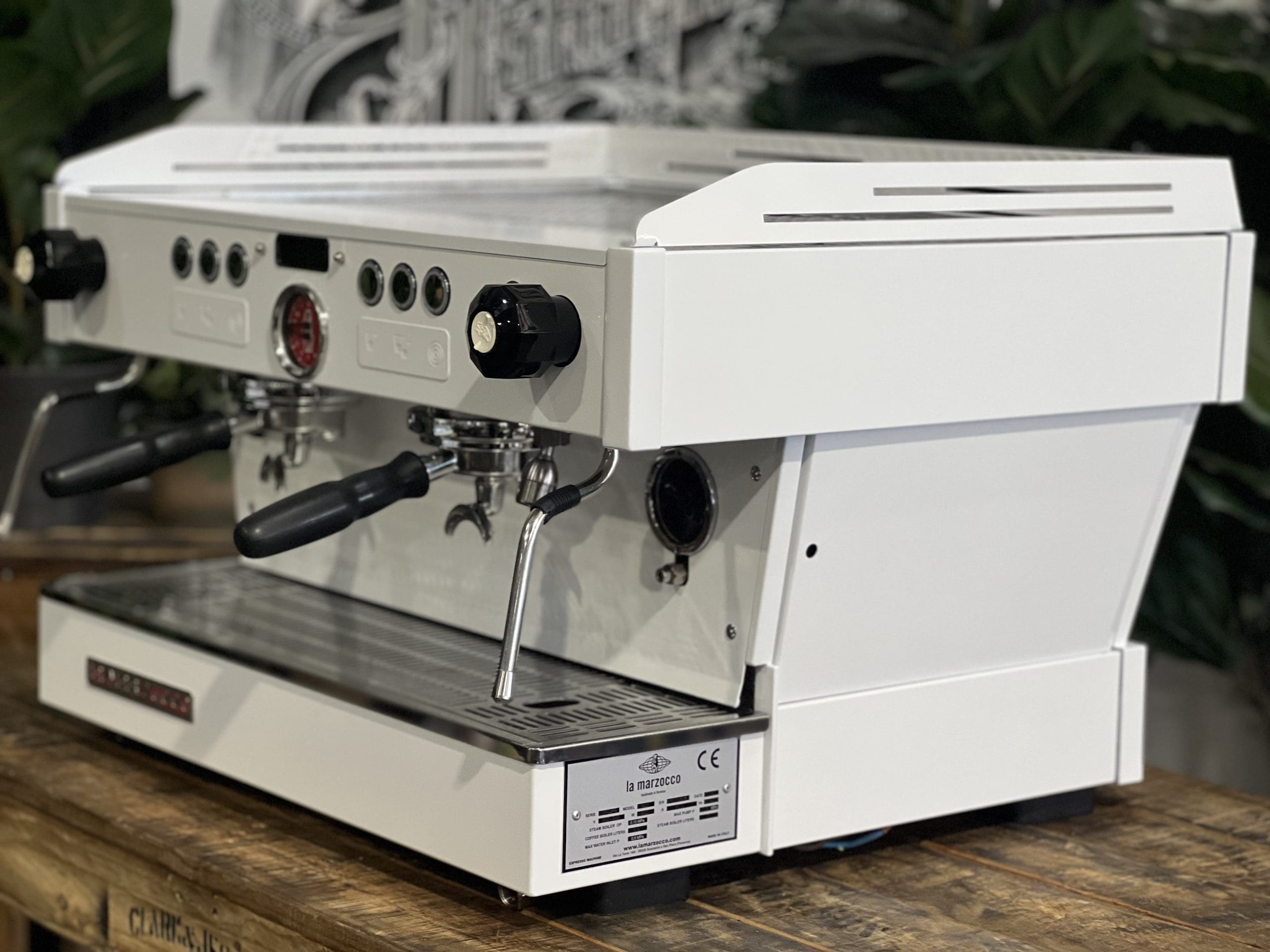 La Marzocco Linea PB Full - 2 Group Commercial Espresso Machine - White