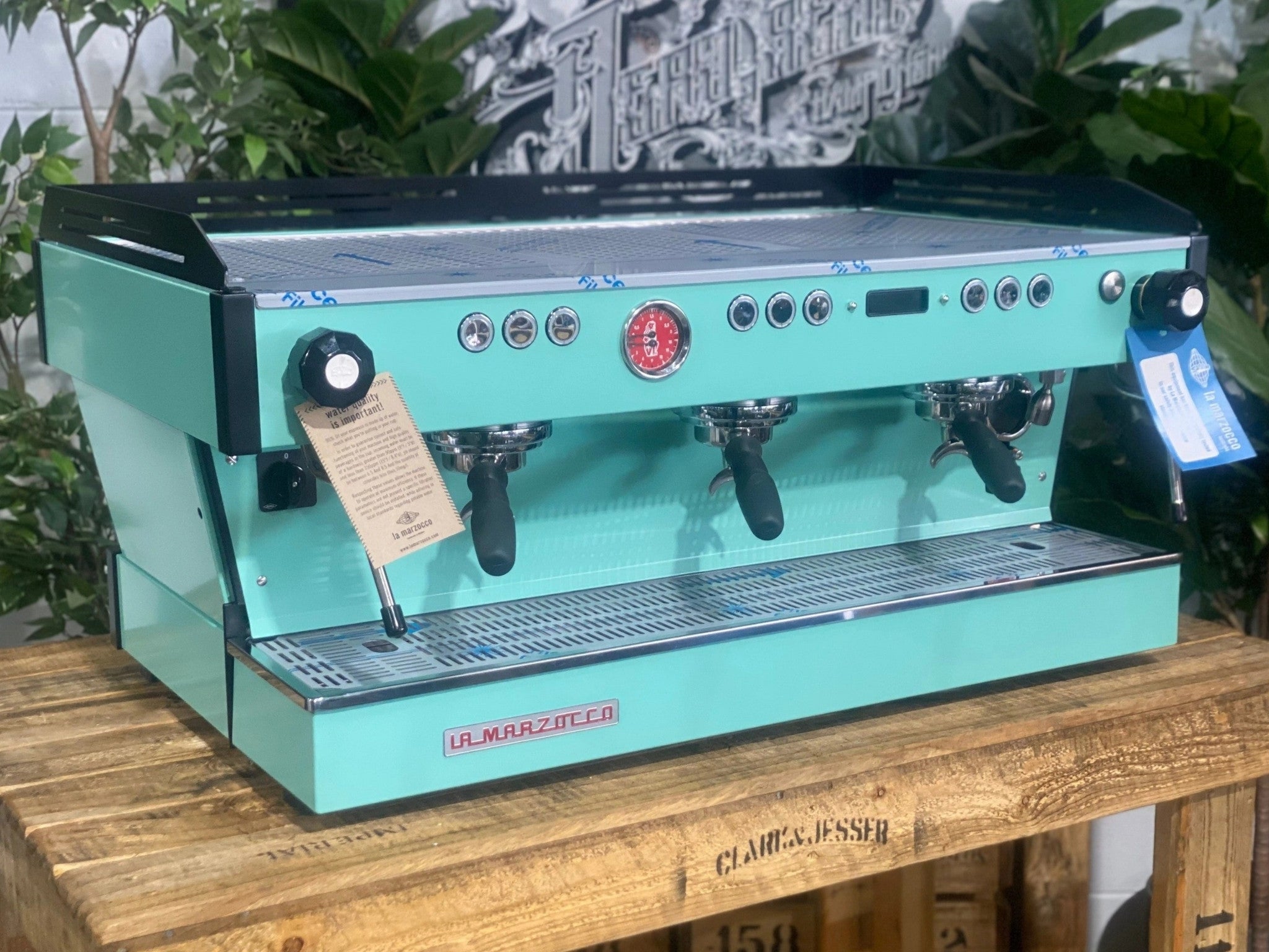 La Marzocco Linea PB - 3 Group Commercial Espresso Machine - Aqua
