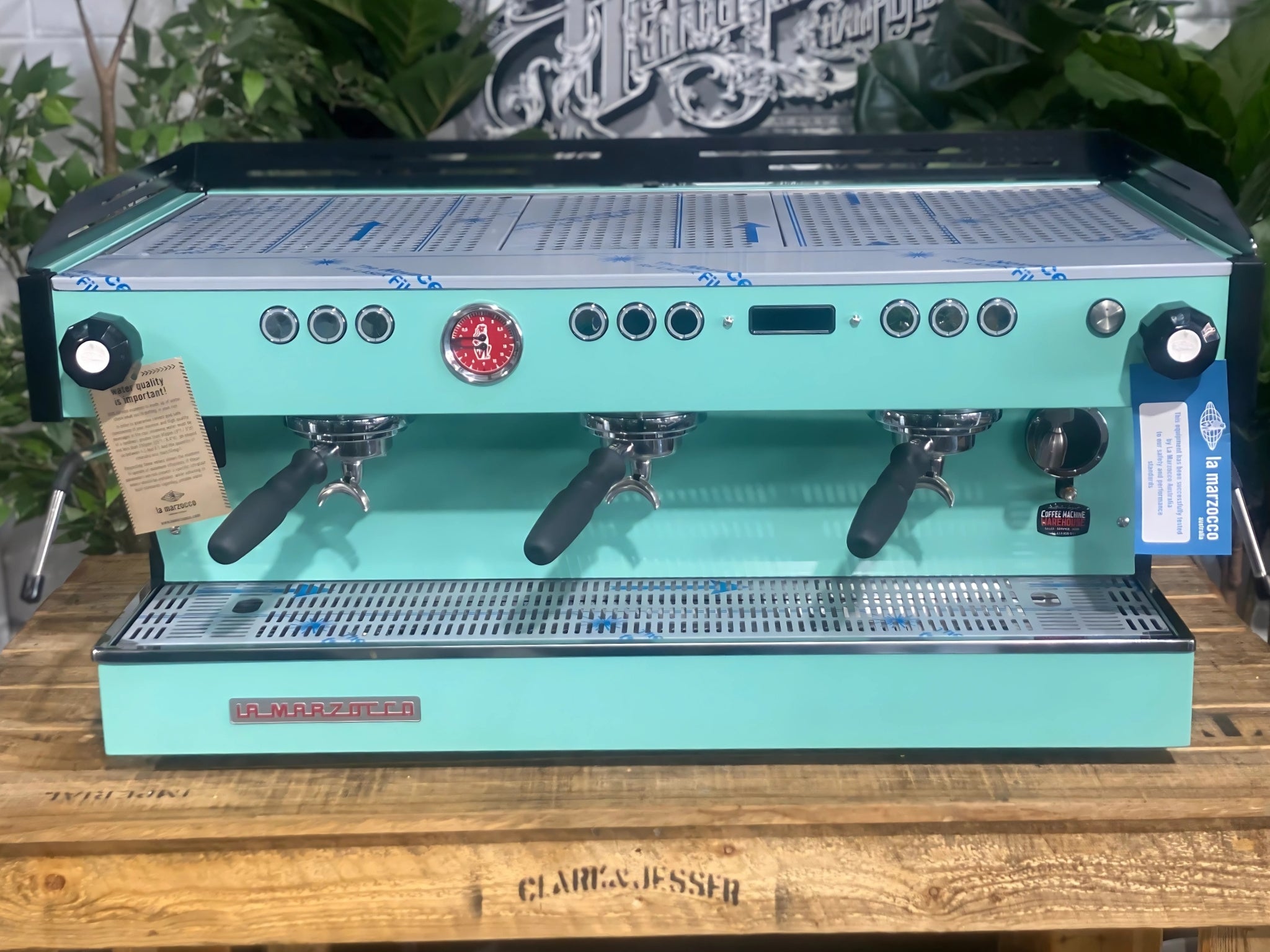 La Marzocco Linea PB - 3 Group Commercial Espresso Machine - Aqua