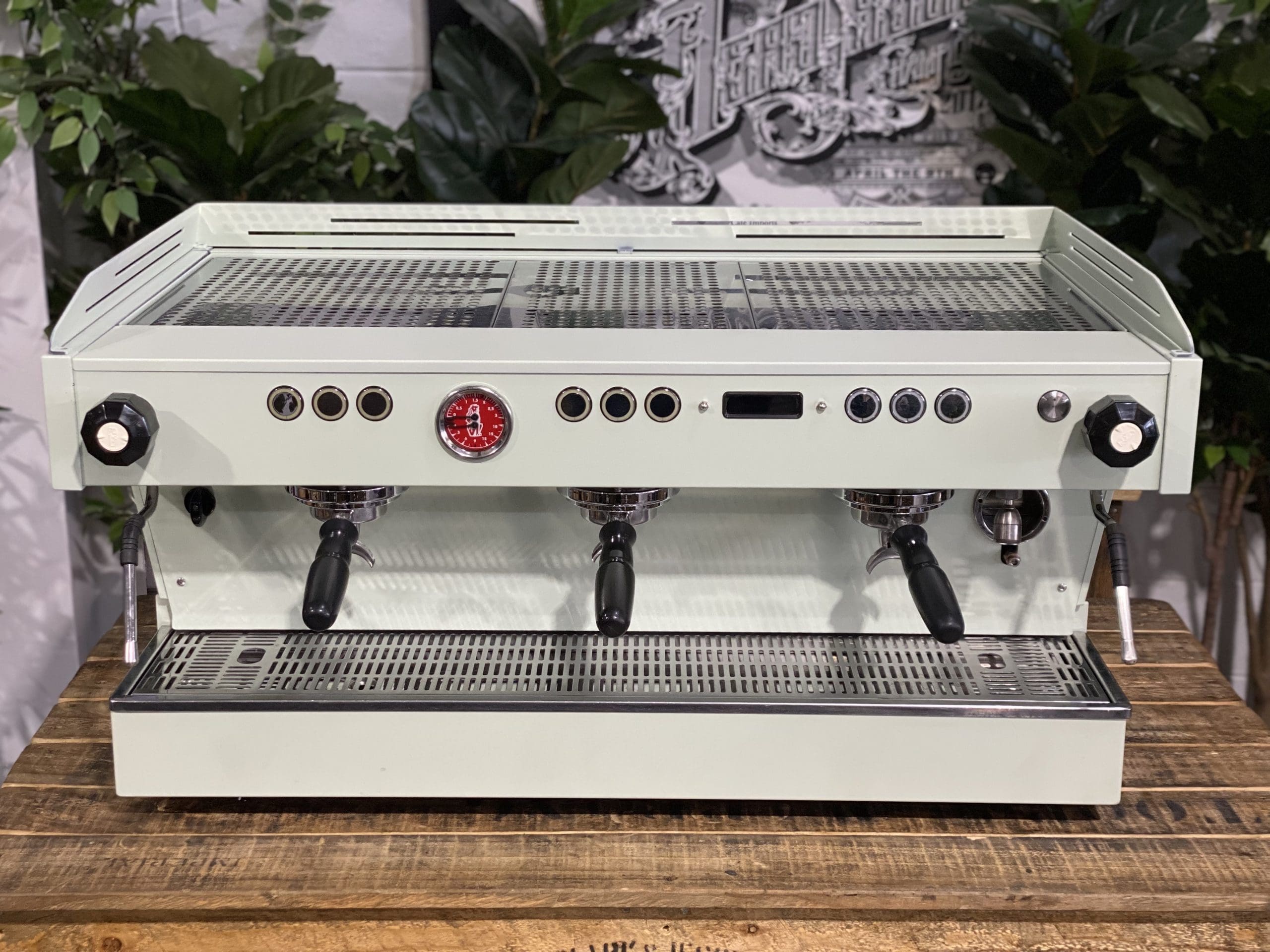 La Marzocco Linea PB Matcha - 3 Group Commercial Espresso Machine - Green
