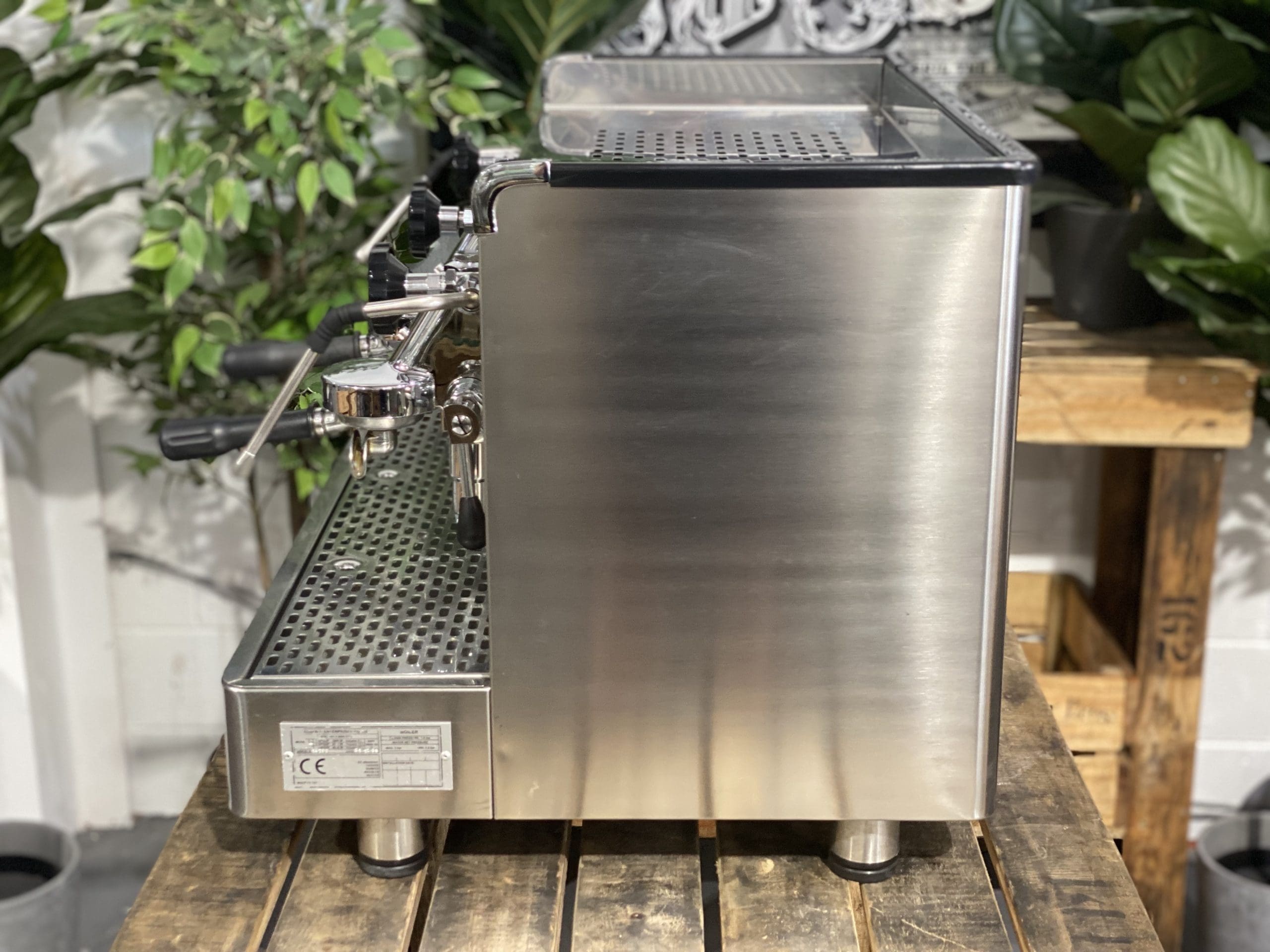 La Rocca Verona Express - 2 Group Commercial Espresso Machine - Stainless