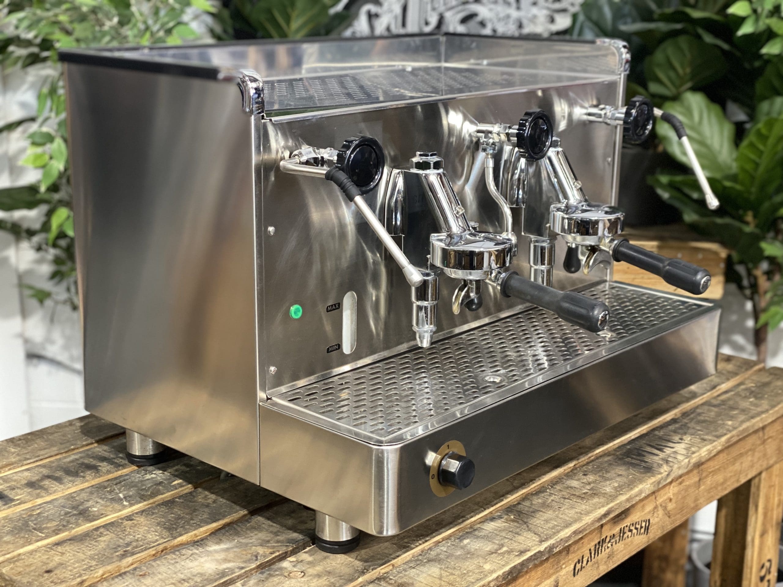 La Rocca Verona Express - 2 Group Commercial Espresso Machine - Stainless