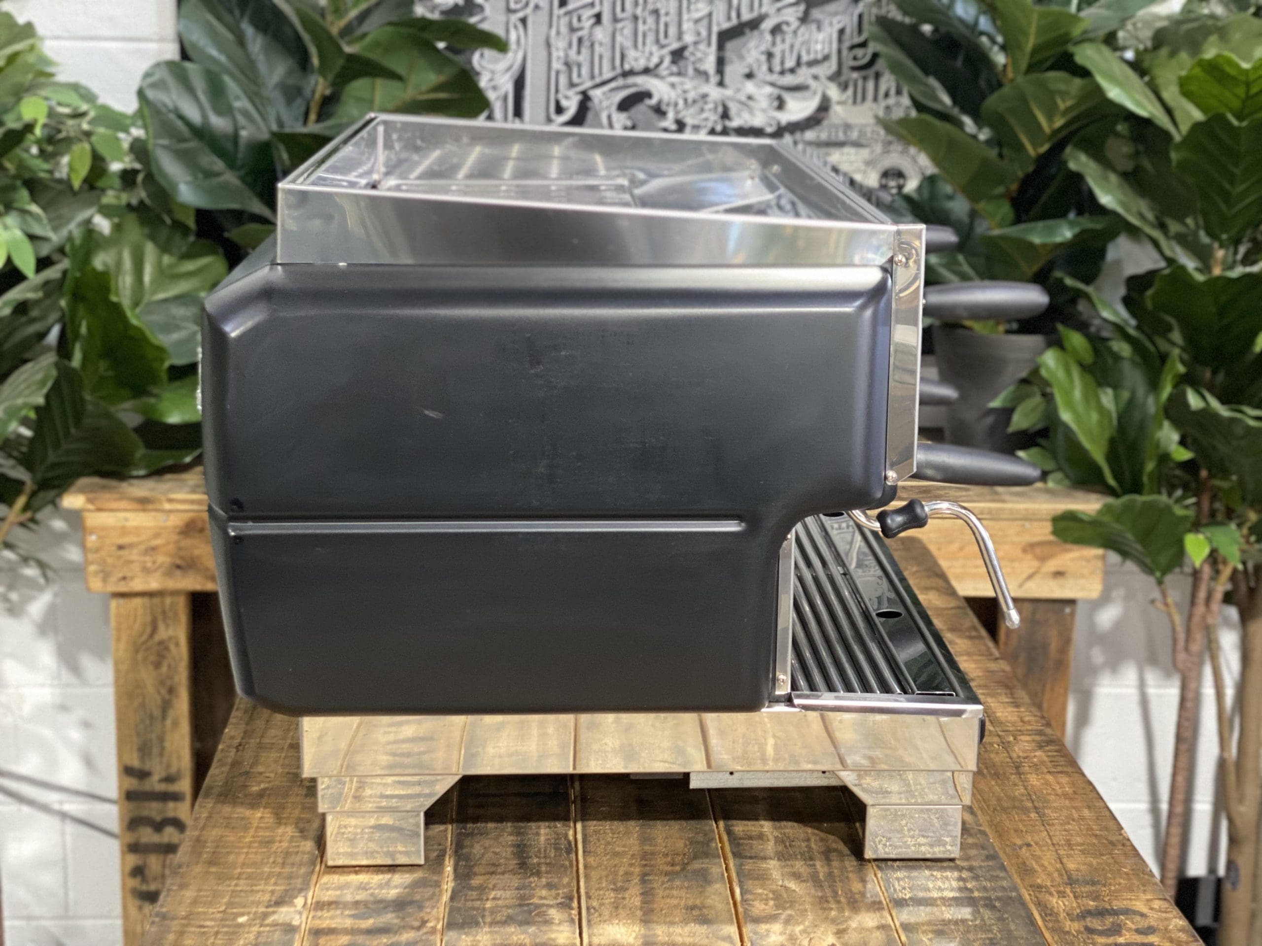 La San Marco 80E Liscea 2 Group Matte Black - 34094