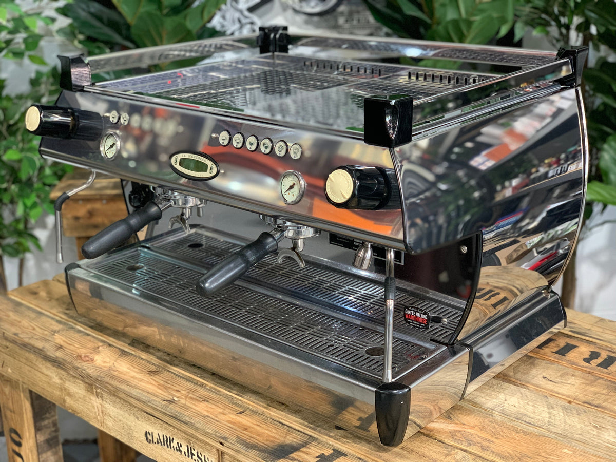 La Marzocco GB5 - - 2 Group Commercial Espresso Machine - Commercial - Chrome