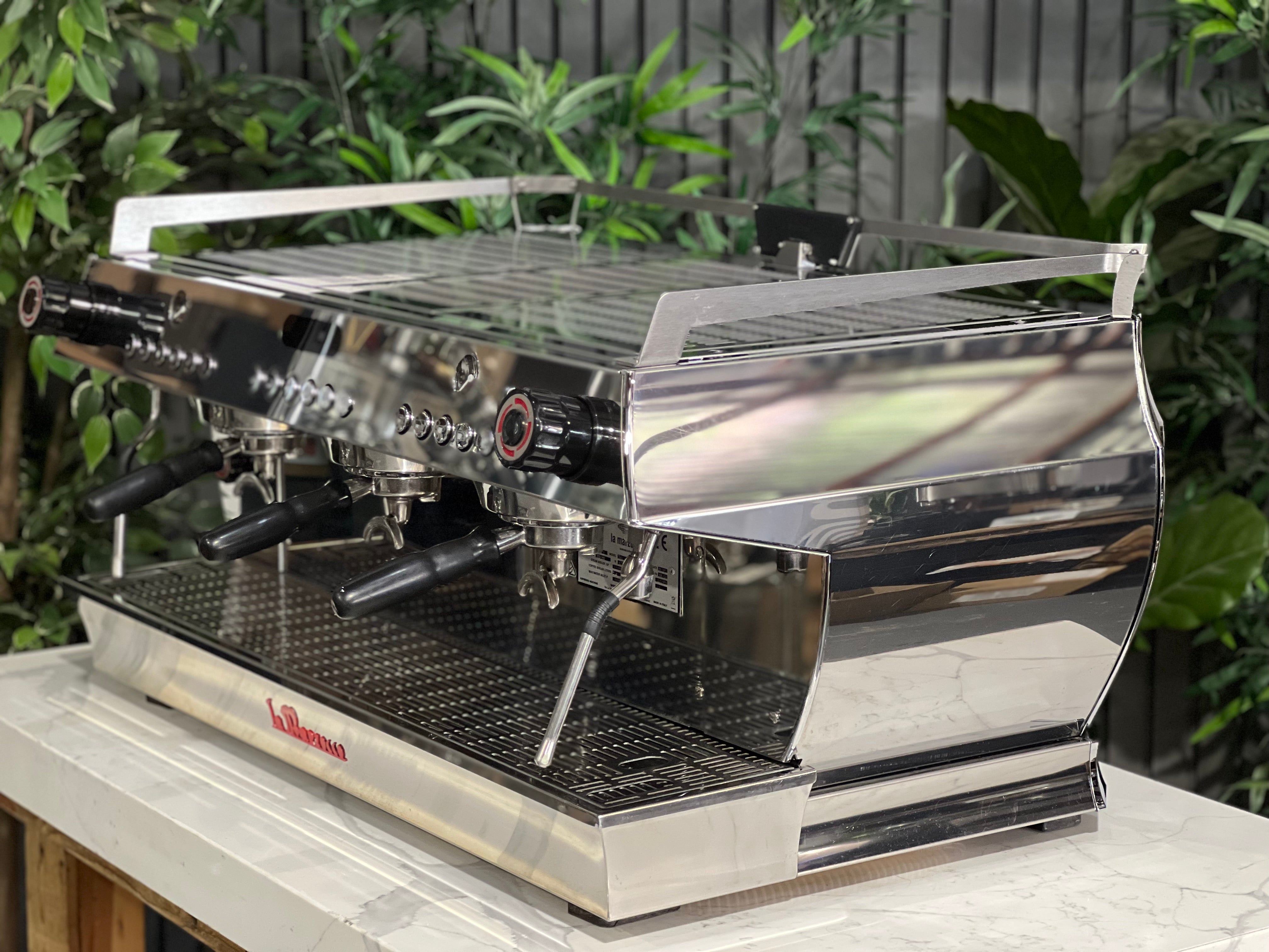 La Marzocco GB5 S Used - 3 Group Commercial Espresso Machine - Stainless