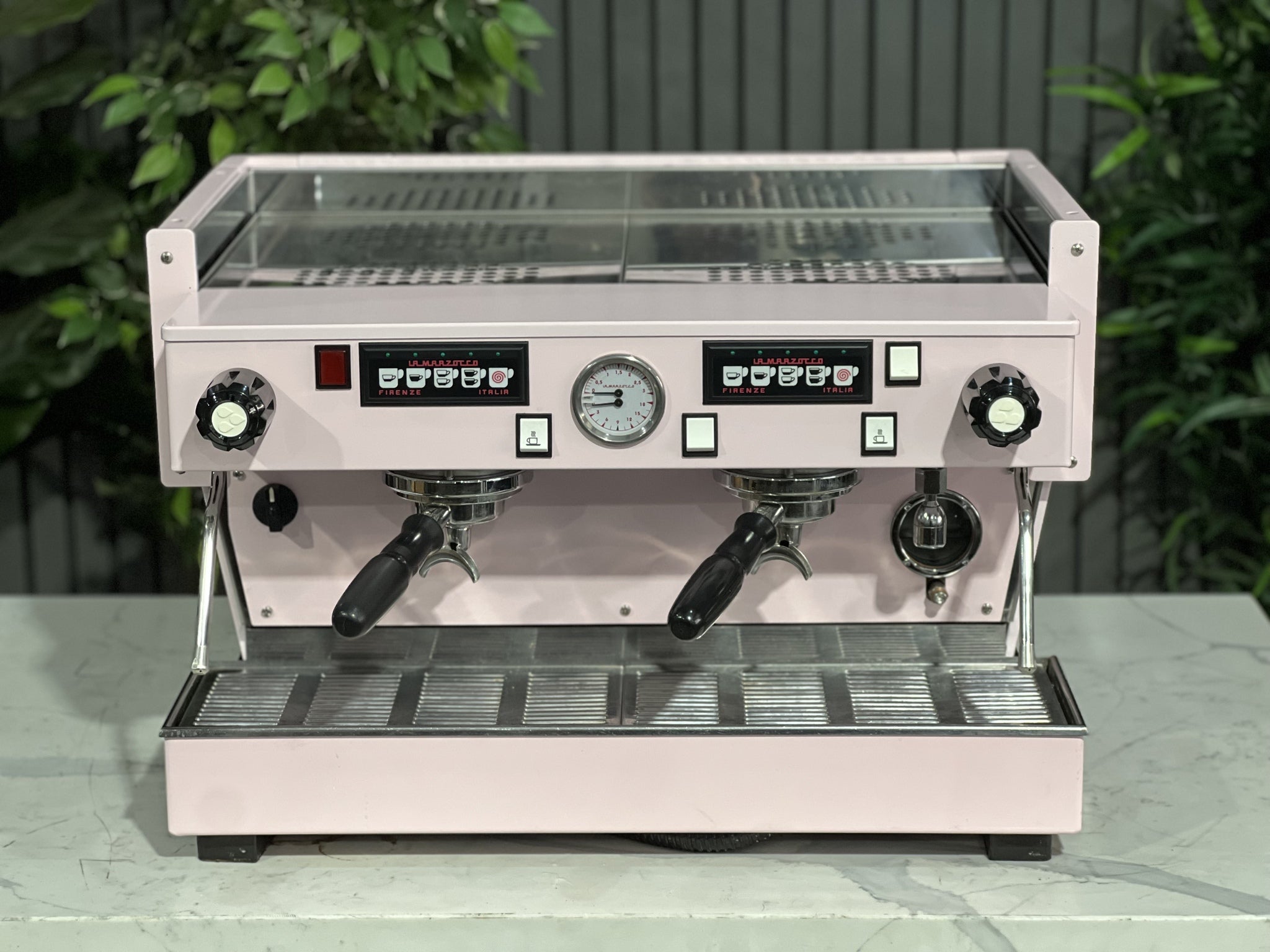 La Marzocco Linea Classic Feather Boa - 2 Group Commercial Espresso Machine - Pink
