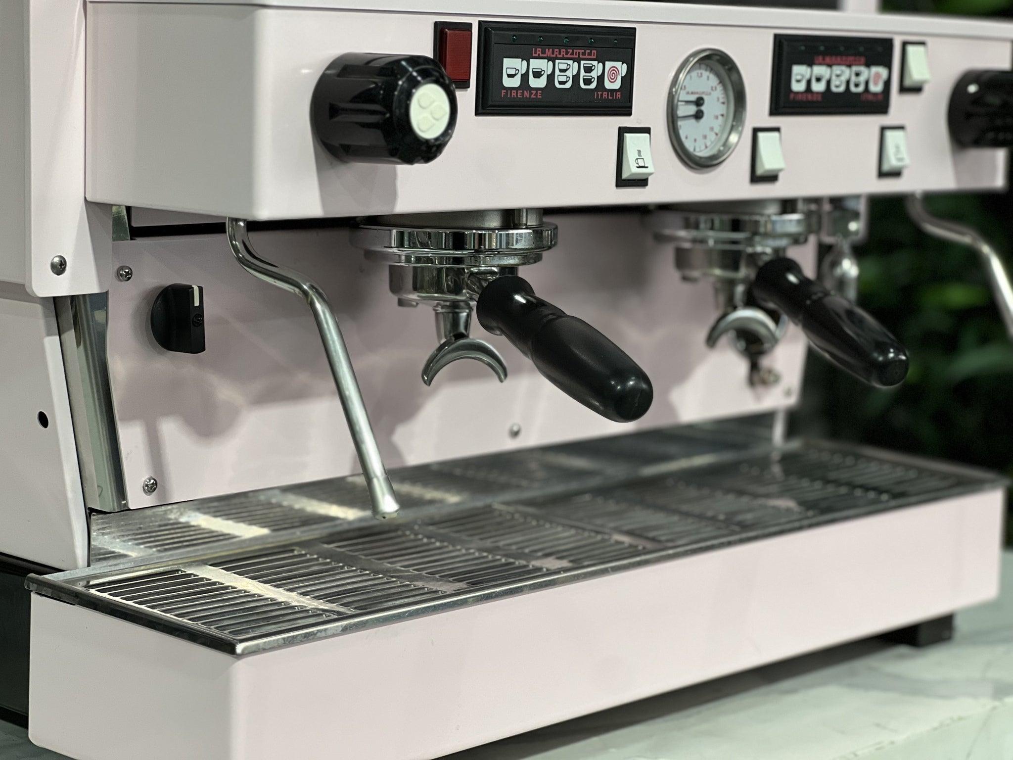 La Marzocco Linea Classic Feather Boa - 2 Group Commercial Espresso Machine - Pink