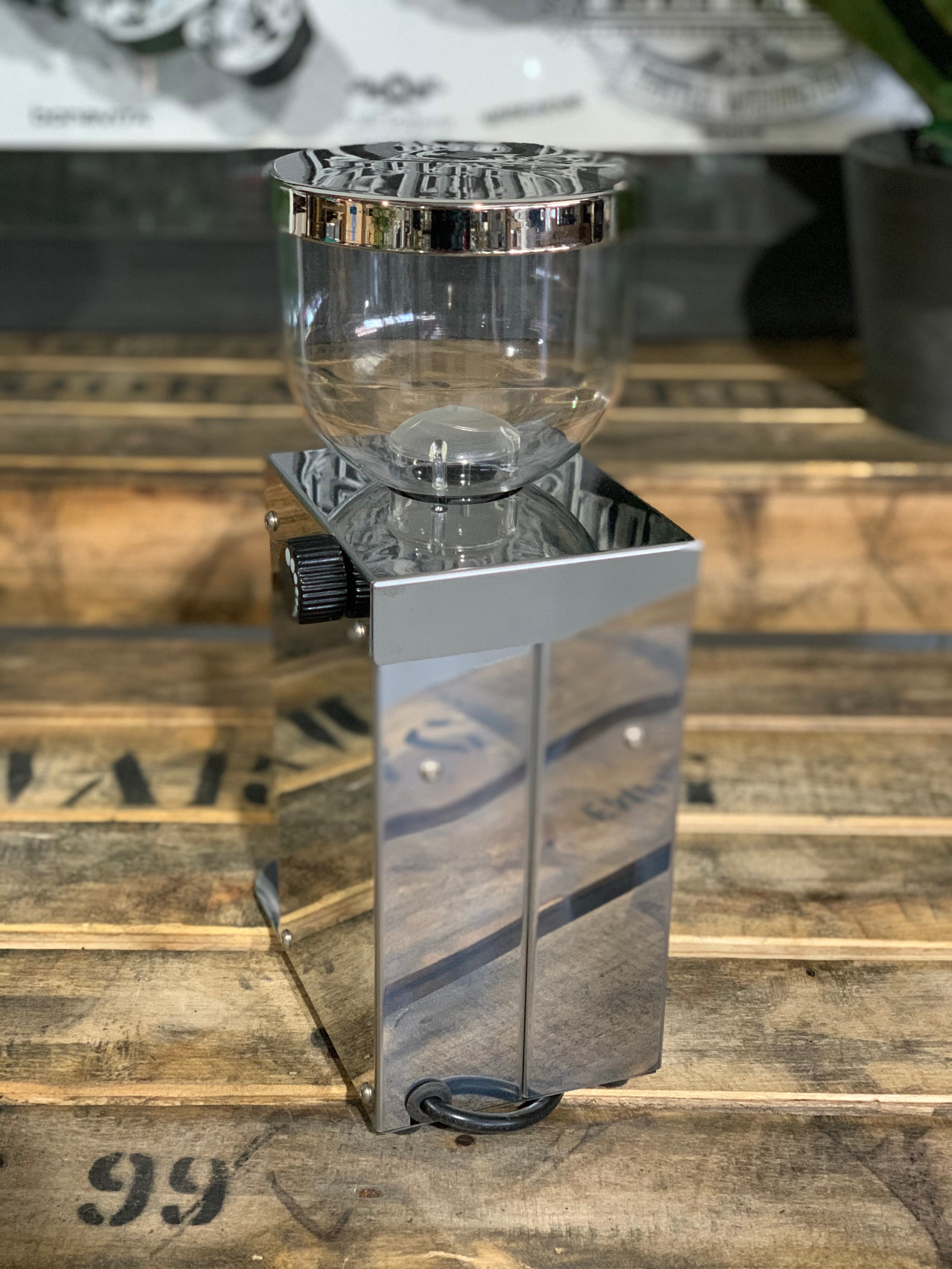 La Pavoni Kube Mill V2 - Coffee Grinder - Chrome