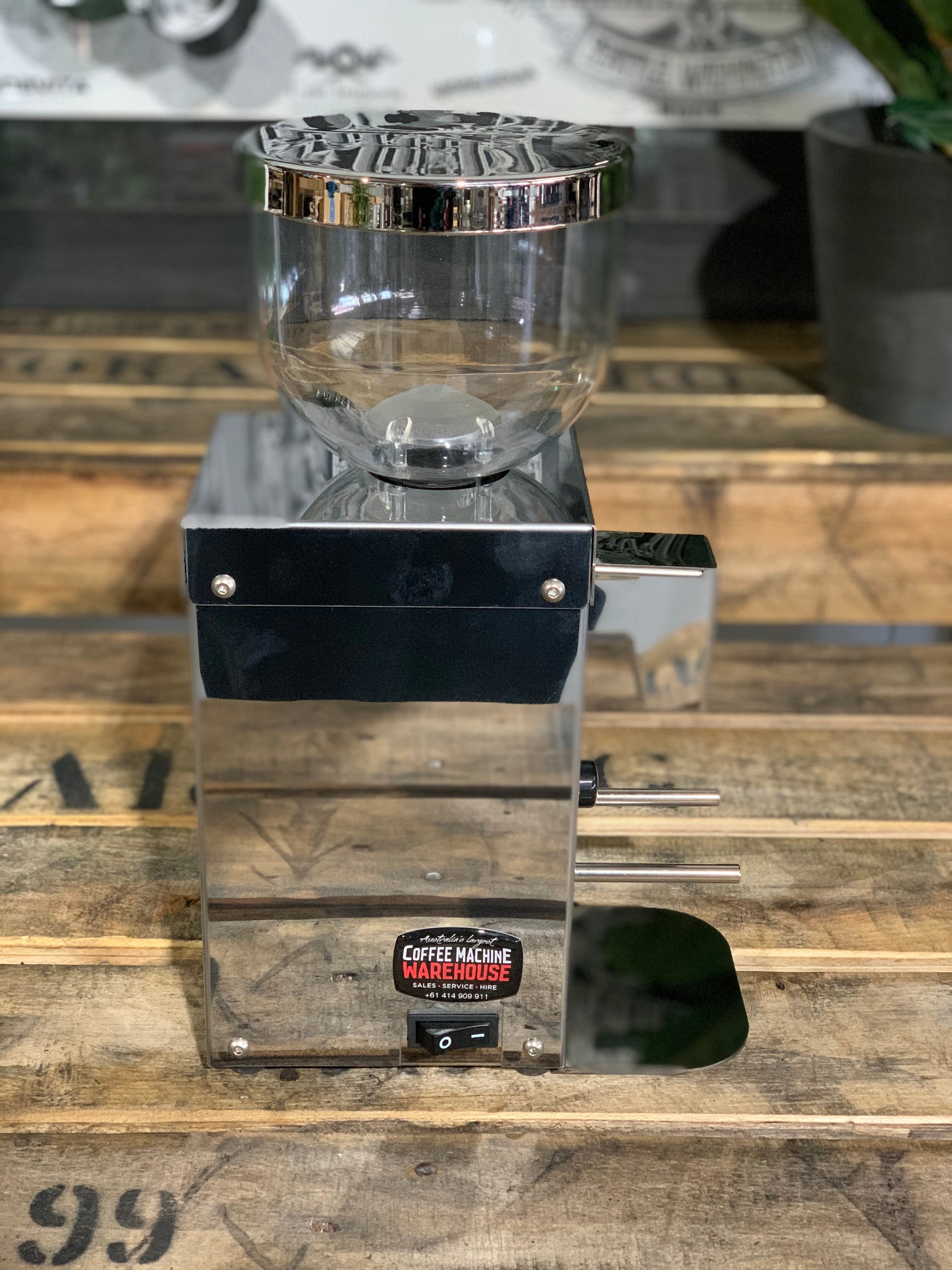 La Pavoni Kube Mill V2 - Coffee Grinder - Chrome