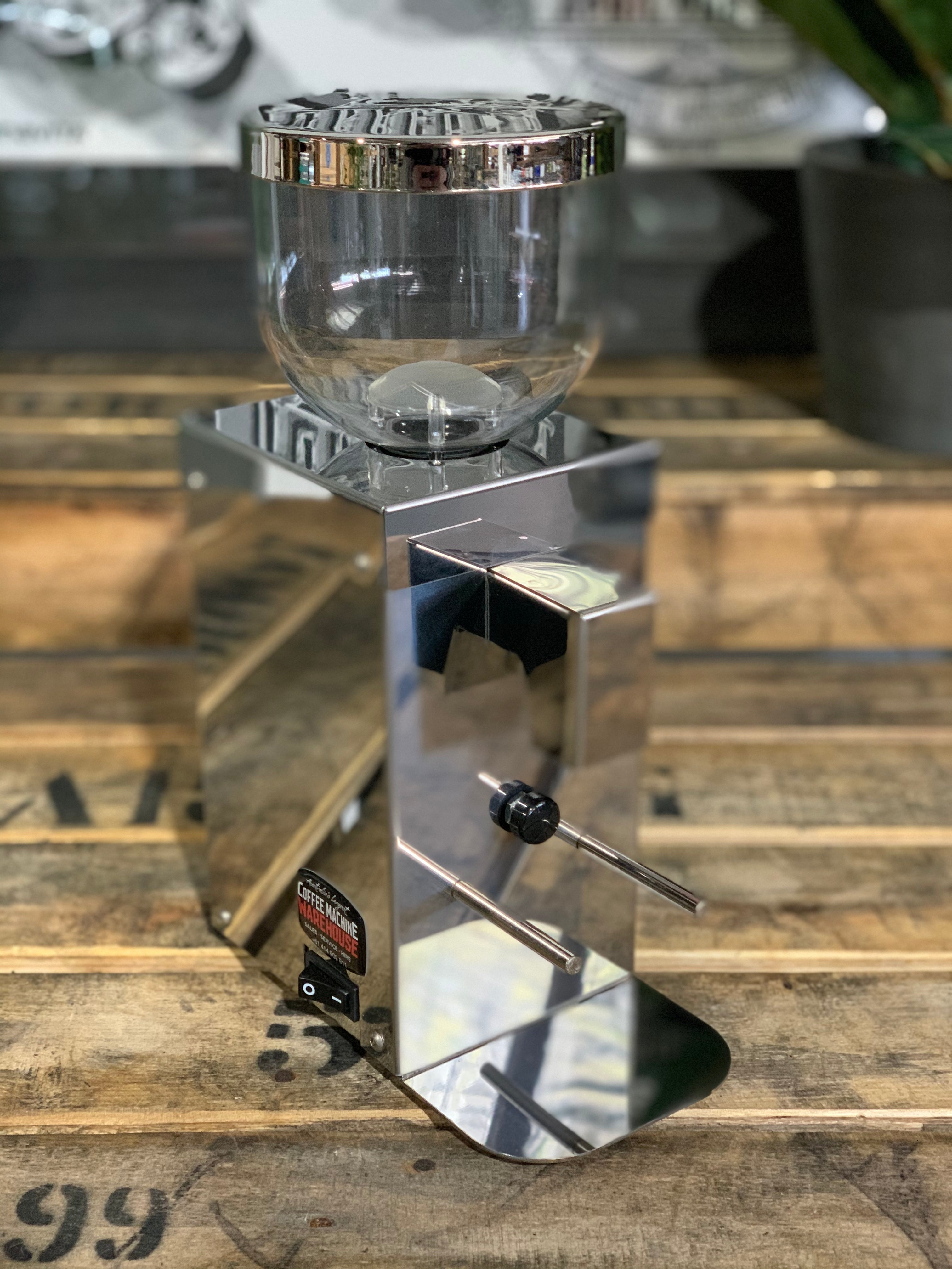La Pavoni Kube Mill V2 - Coffee Grinder - Chrome