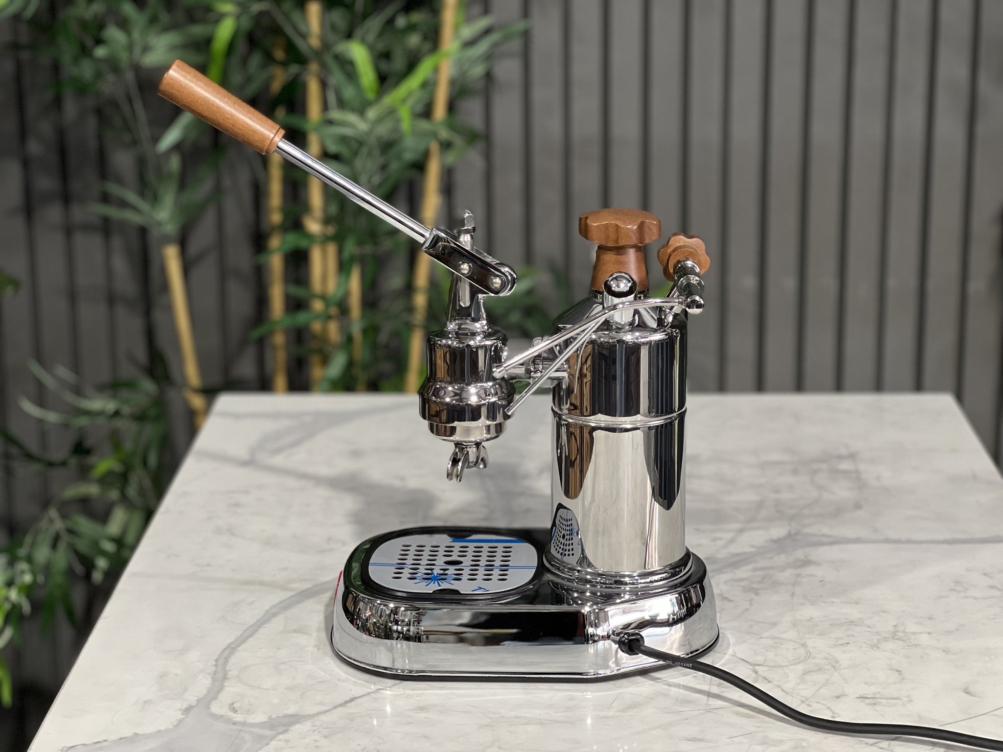 La Pavoni Professional Lusso - 1 Group Commercial Espresso Machine - Timber