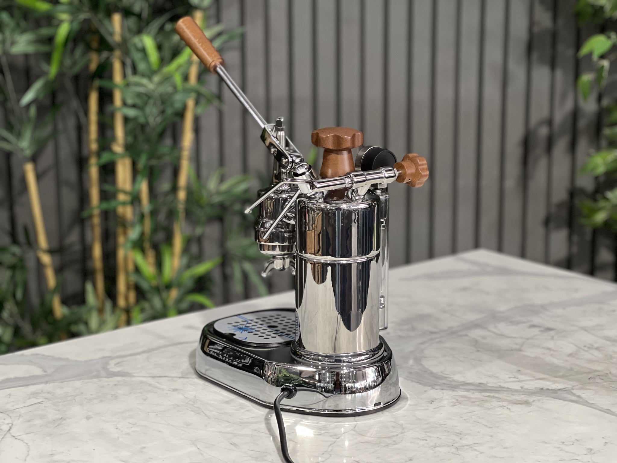 La Pavoni Professional Lusso - 1 Group Commercial Espresso Machine - Timber