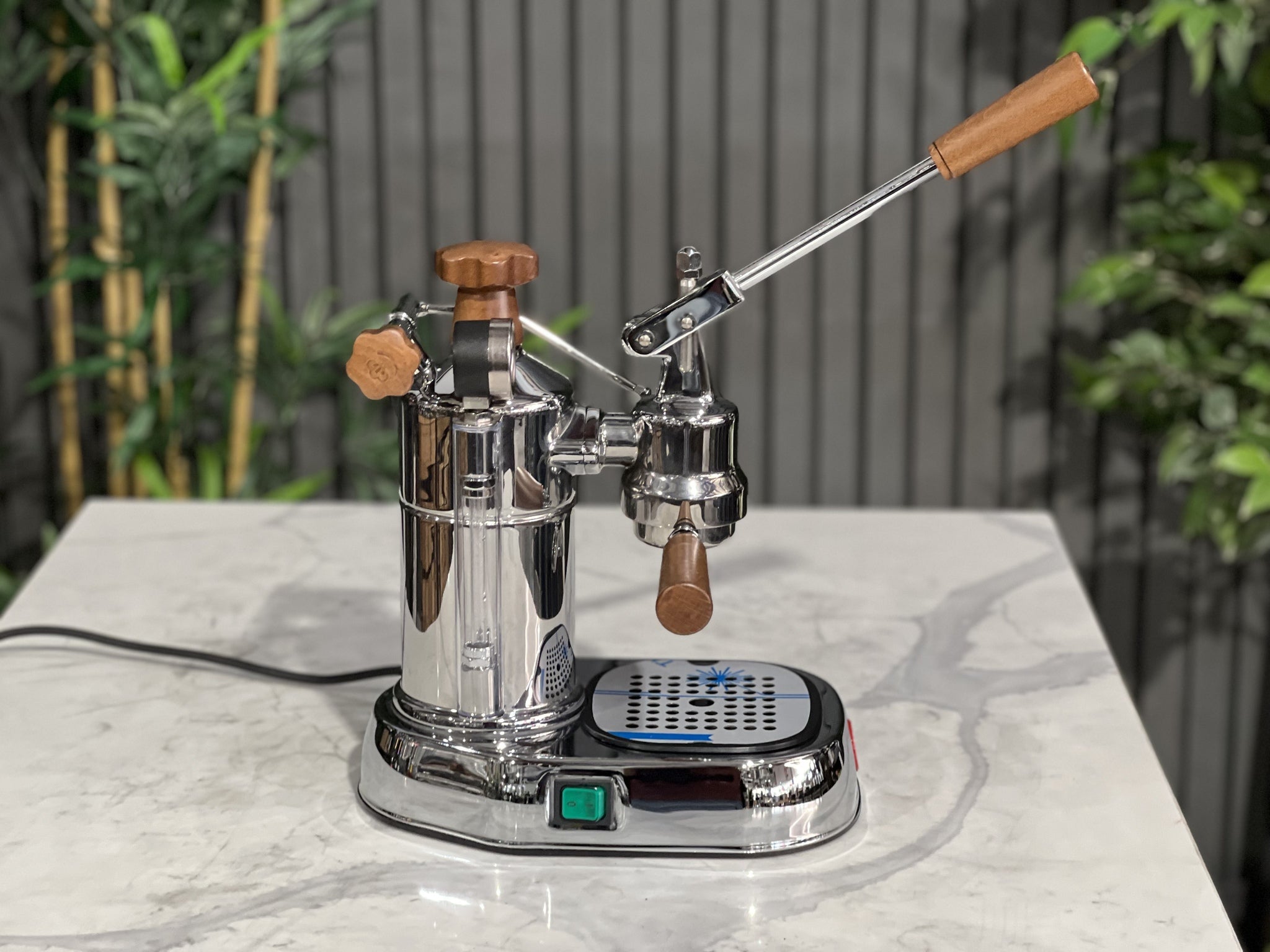 La Pavoni Professional Lusso - 1 Group Commercial Espresso Machine - Timber