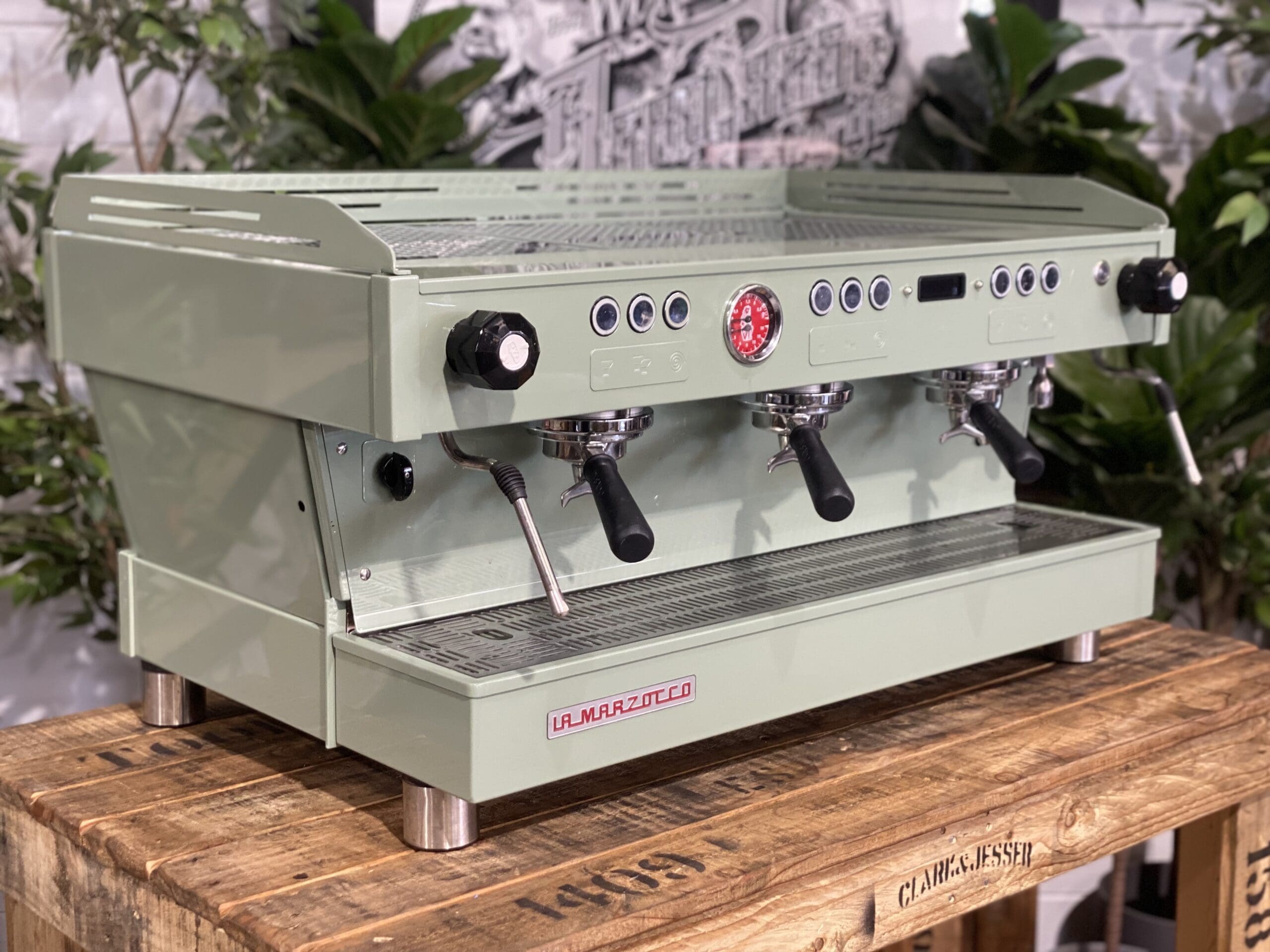 La Marzocco Linea PB 3 Group Custom Moss Green - 19767