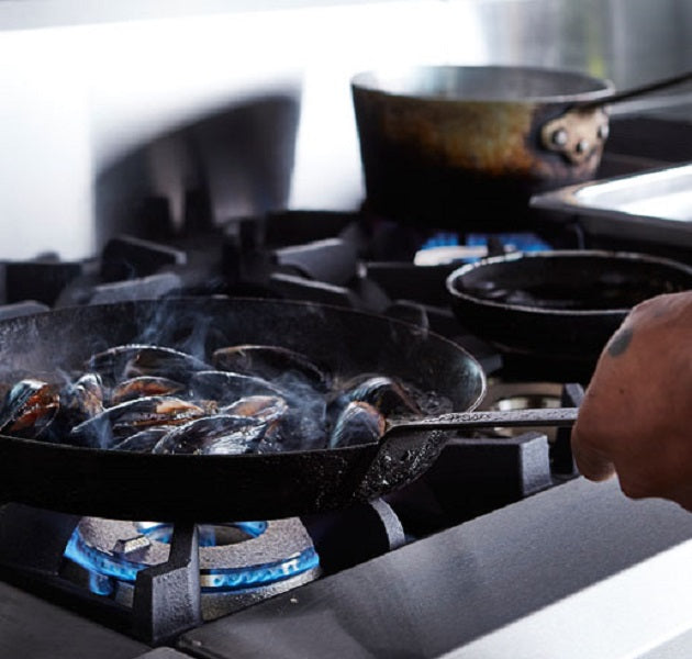 Luus 6 Burner 300mm Griddle Cooktop CS-6B3P