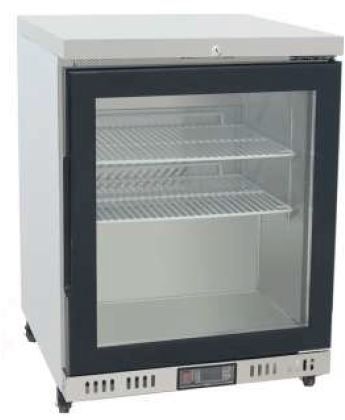 1 Door Bar Fridges Glass Door | Atosa | MBC24G