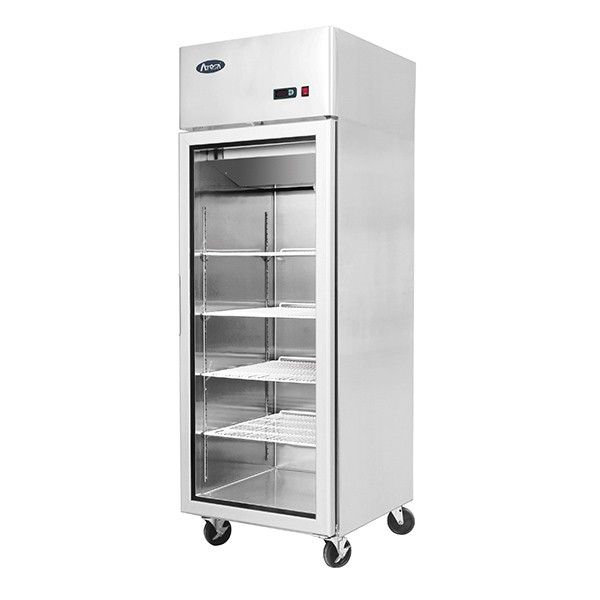 Commercial Upright Freezers Single Glass Door | Atosa | MCF8601