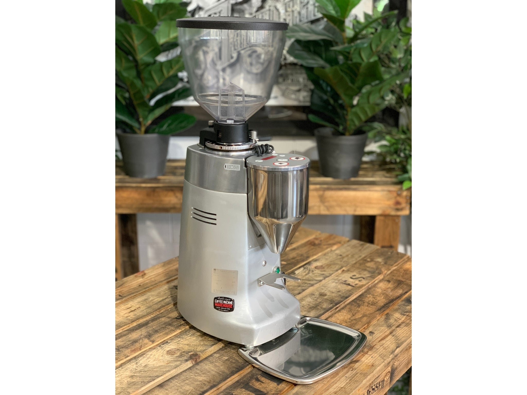 Mazzer Kony Electronic - Coffee Grinder - Silver