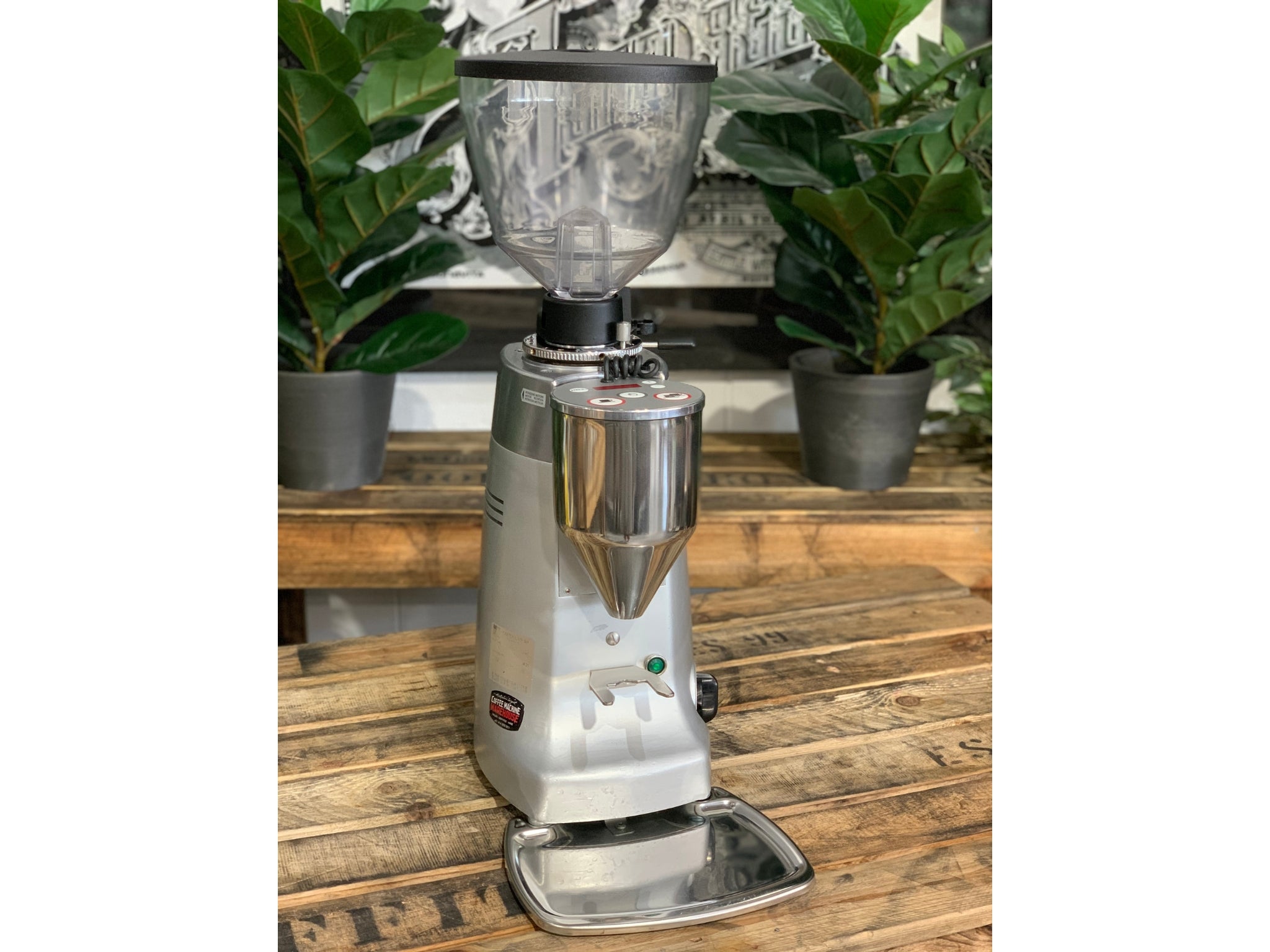 Mazzer Kony Electronic - Coffee Grinder - Silver