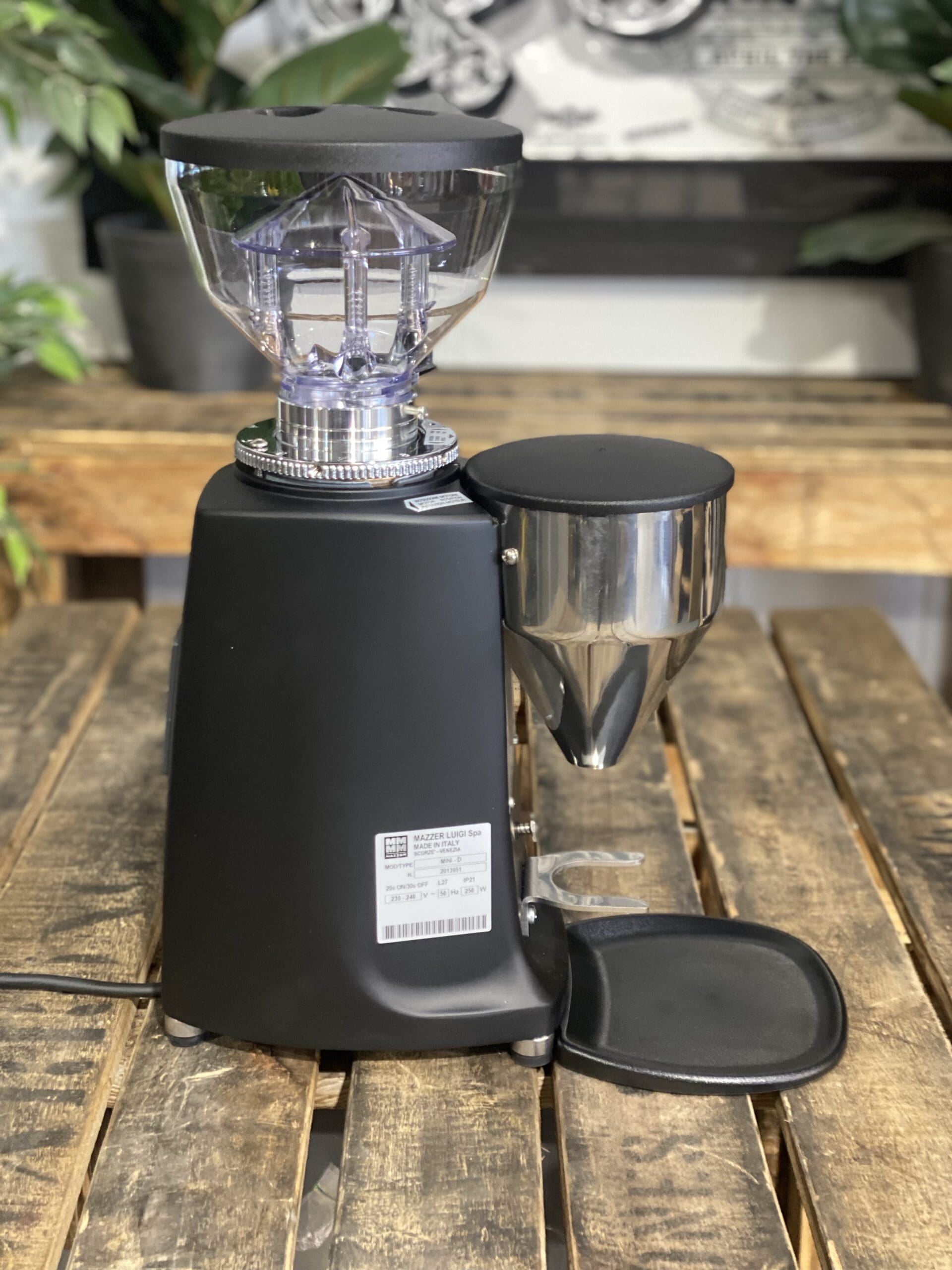 Mazzer Mini B On Demand - Coffee Grinder