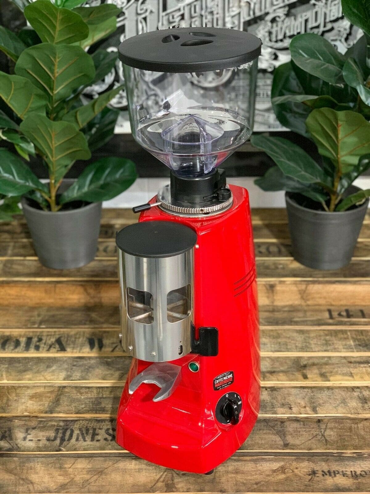Mazzer Robur Automatic - Coffee Grinder - Red