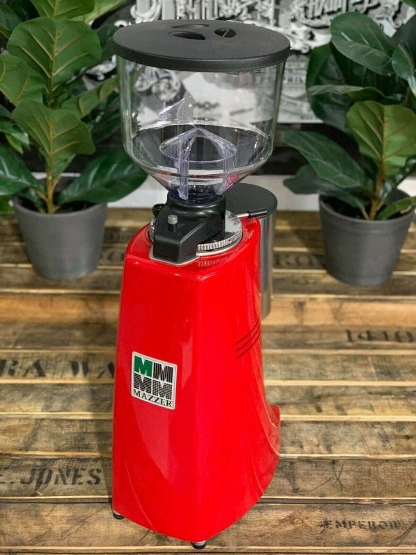 Mazzer Robur Automatic - Coffee Grinder - Red