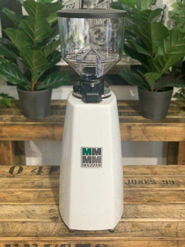 Mazzer Robur Automatic - Coffee Grinder - White