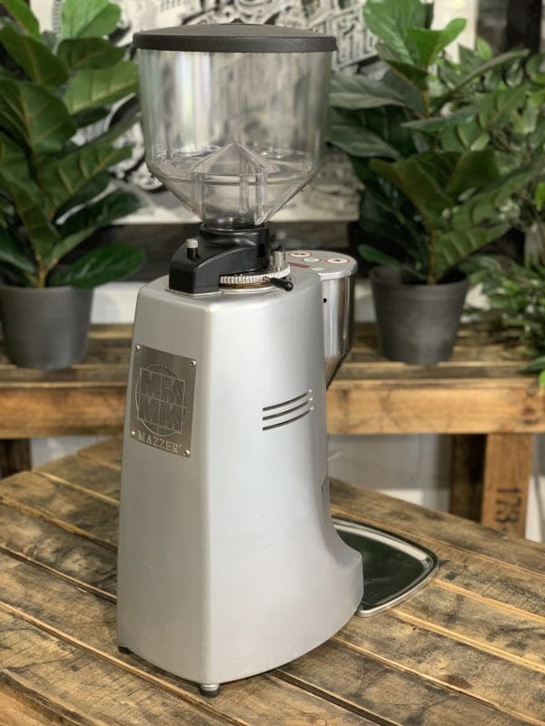Mazzer Robur Electronic - Coffee Grinder - Silver