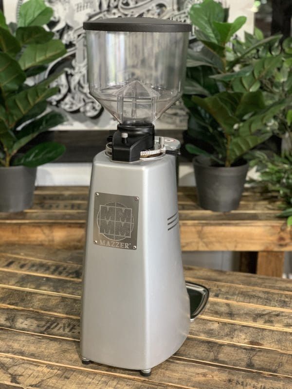 Mazzer Robur Electronic - Coffee Grinder - Silver