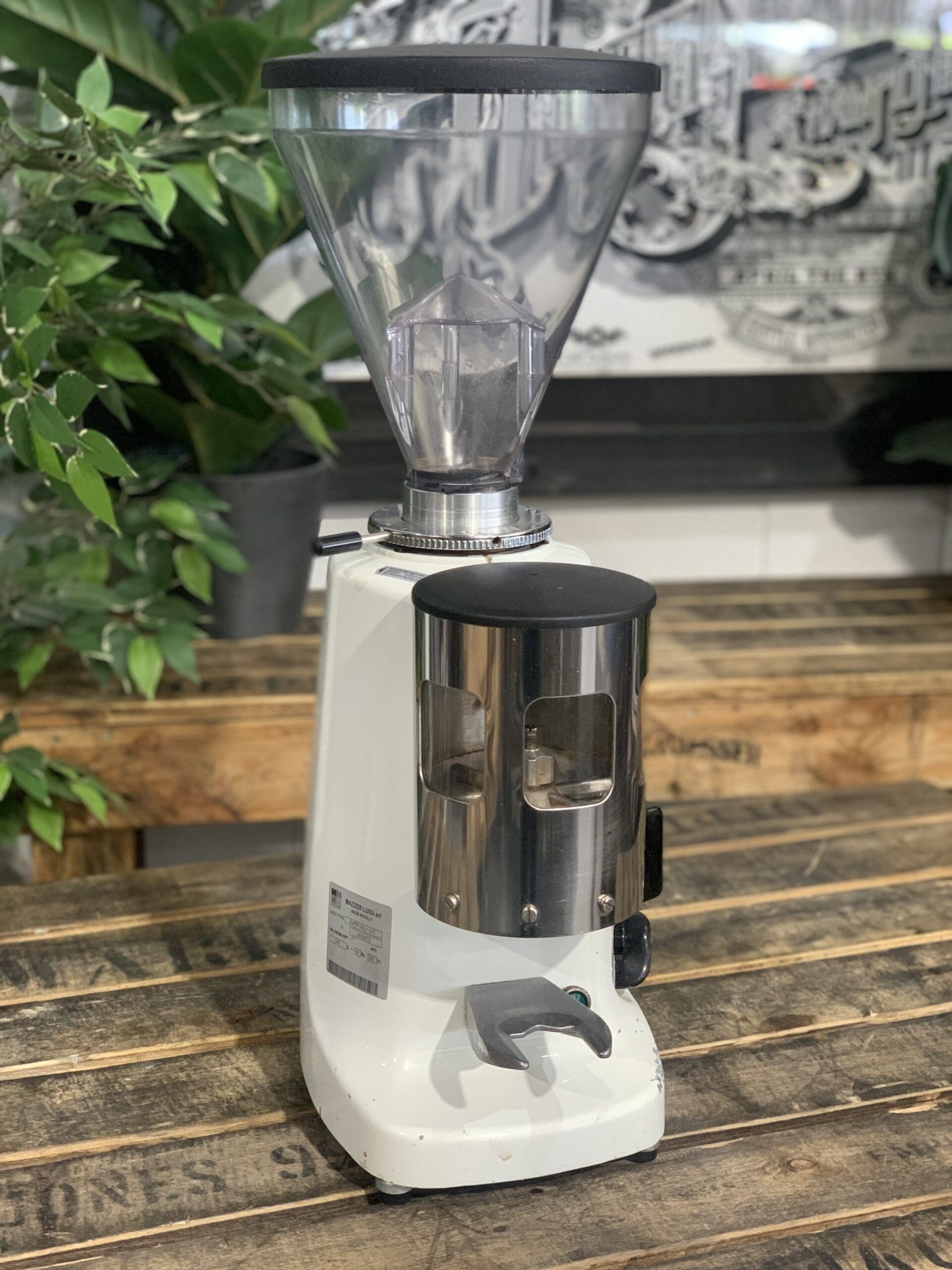 Mazzer Super Jolly Automatic - White