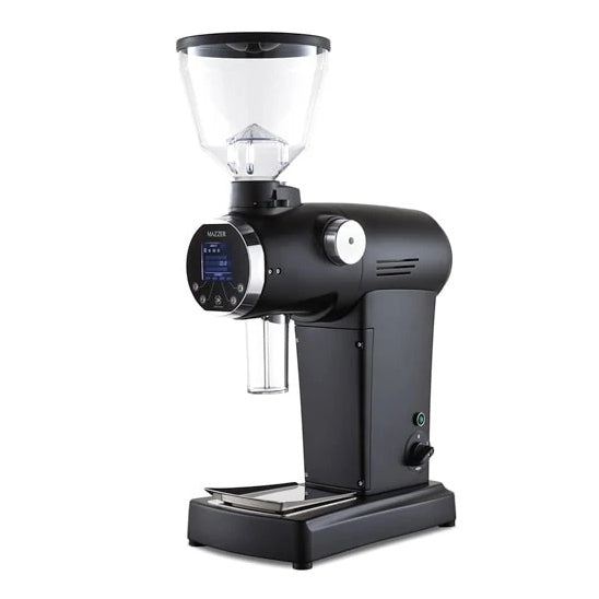 Mazzer ZM Filter Electronic Coffee Grinder - Black/Silver/White Finish