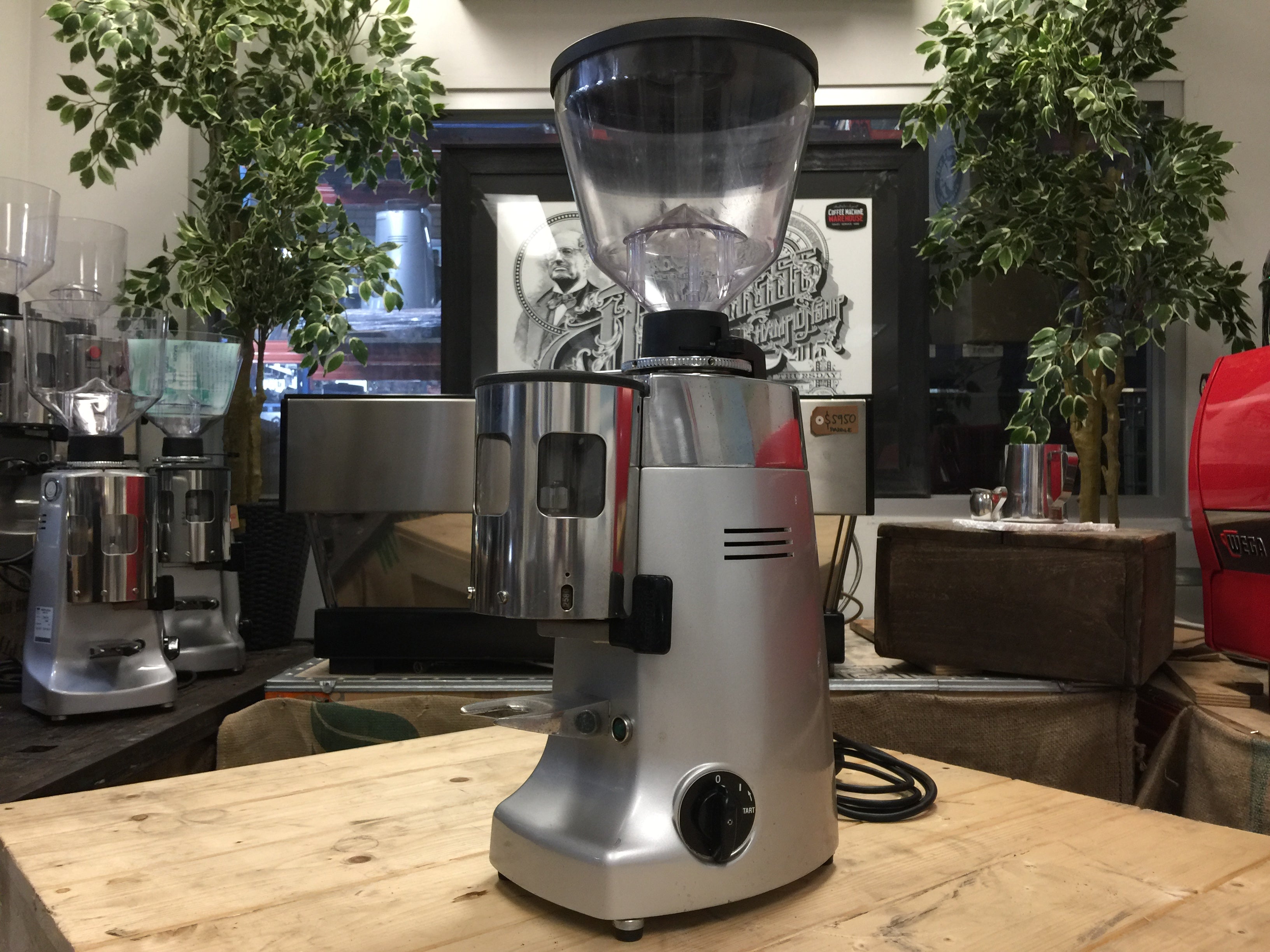 Mazzer Kony Automatic - Coffee Grinder - Silver