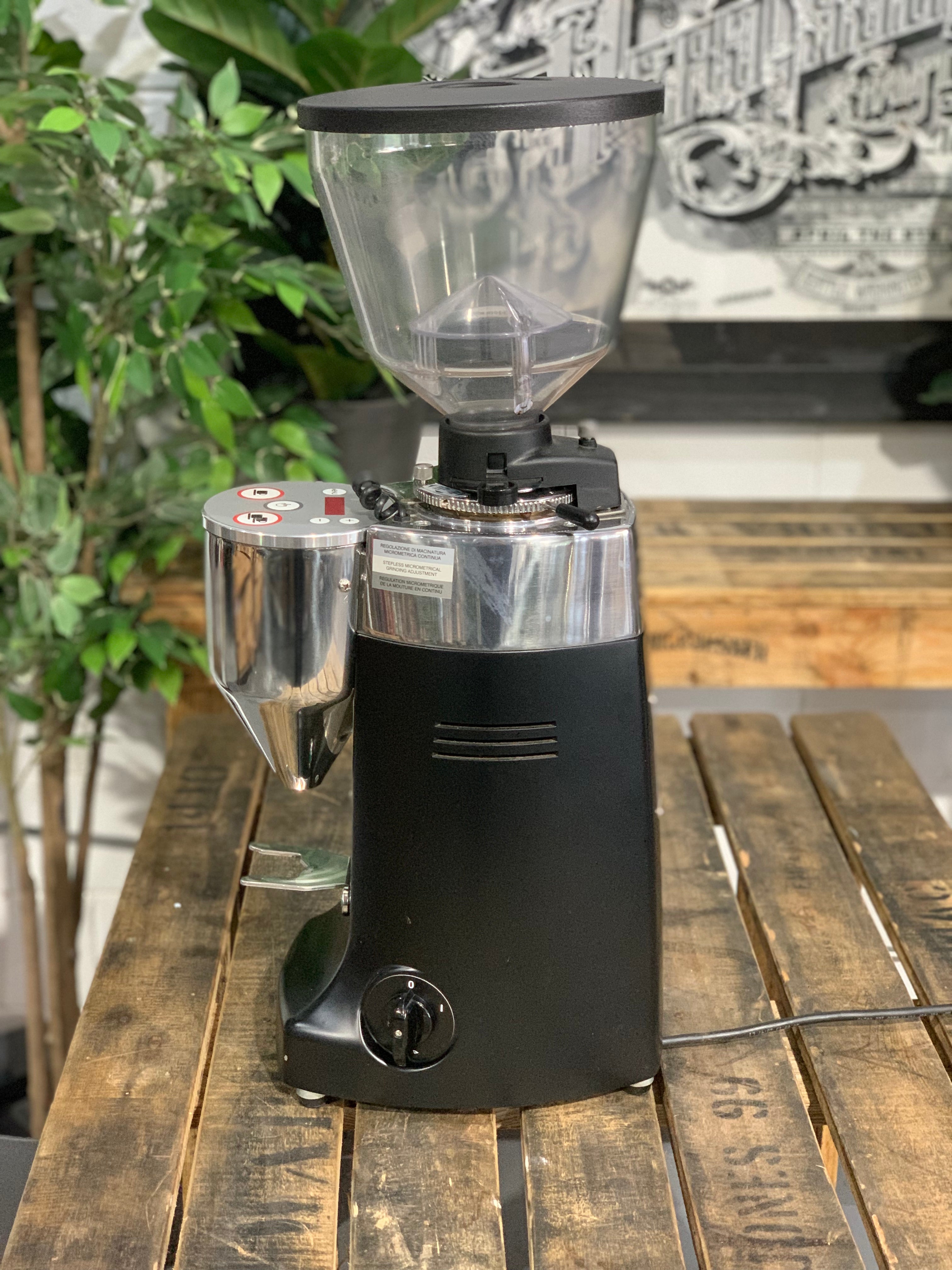 Mazzer Kony Electronic - Coffee Grinder - Black