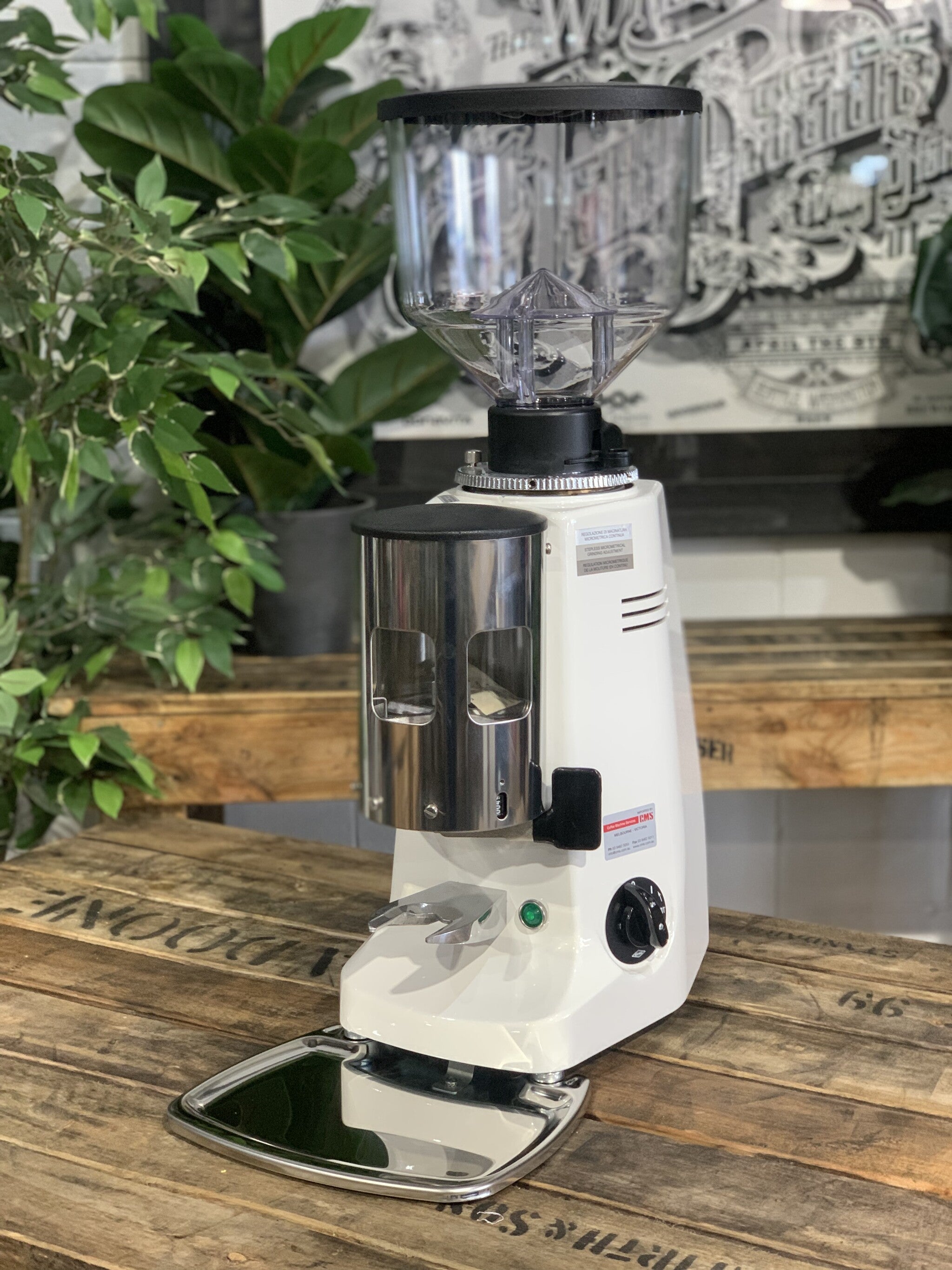 Mazzer Major Automatic - Coffee Grinder - White