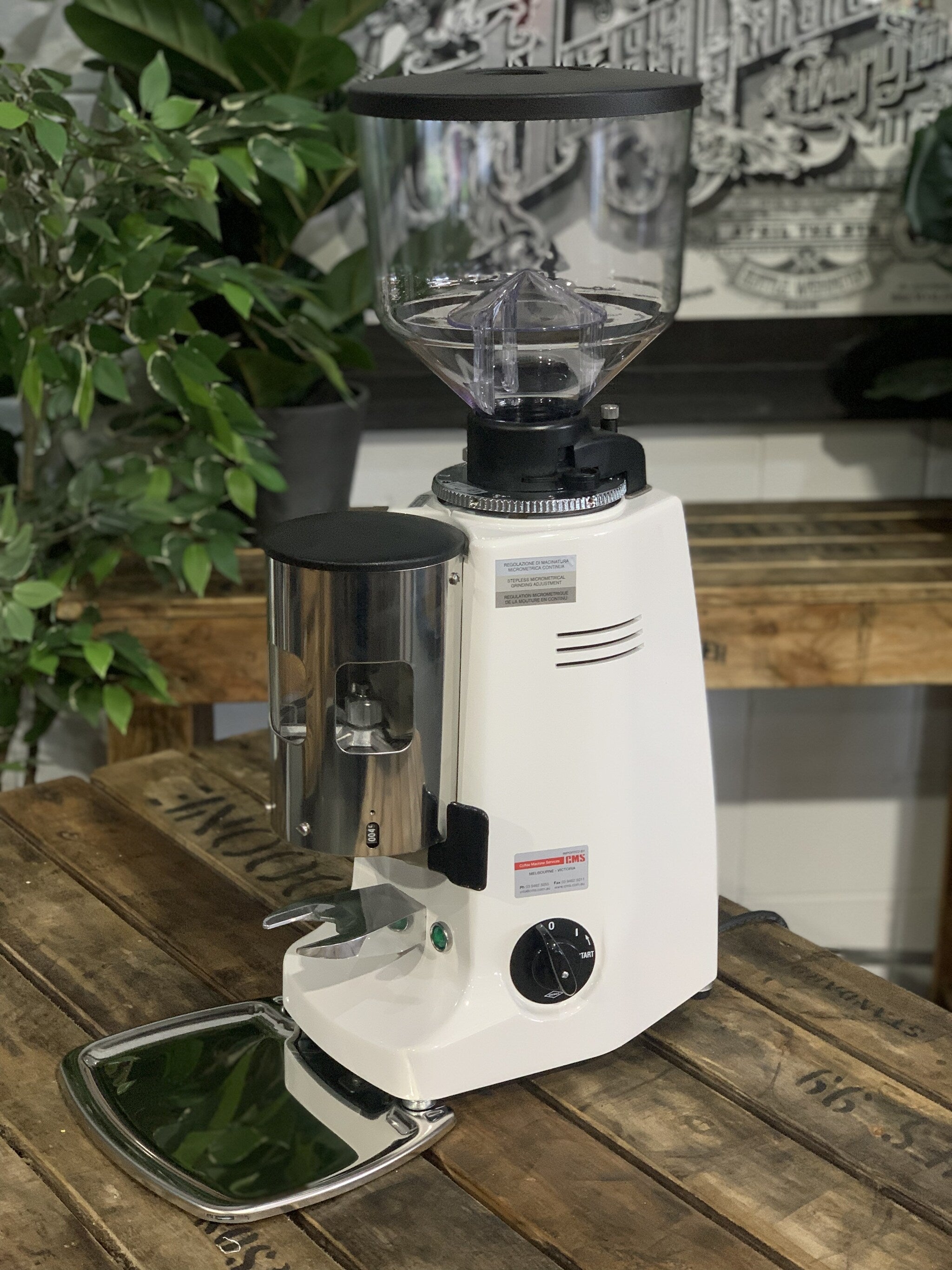 Mazzer Major Automatic - Coffee Grinder - White