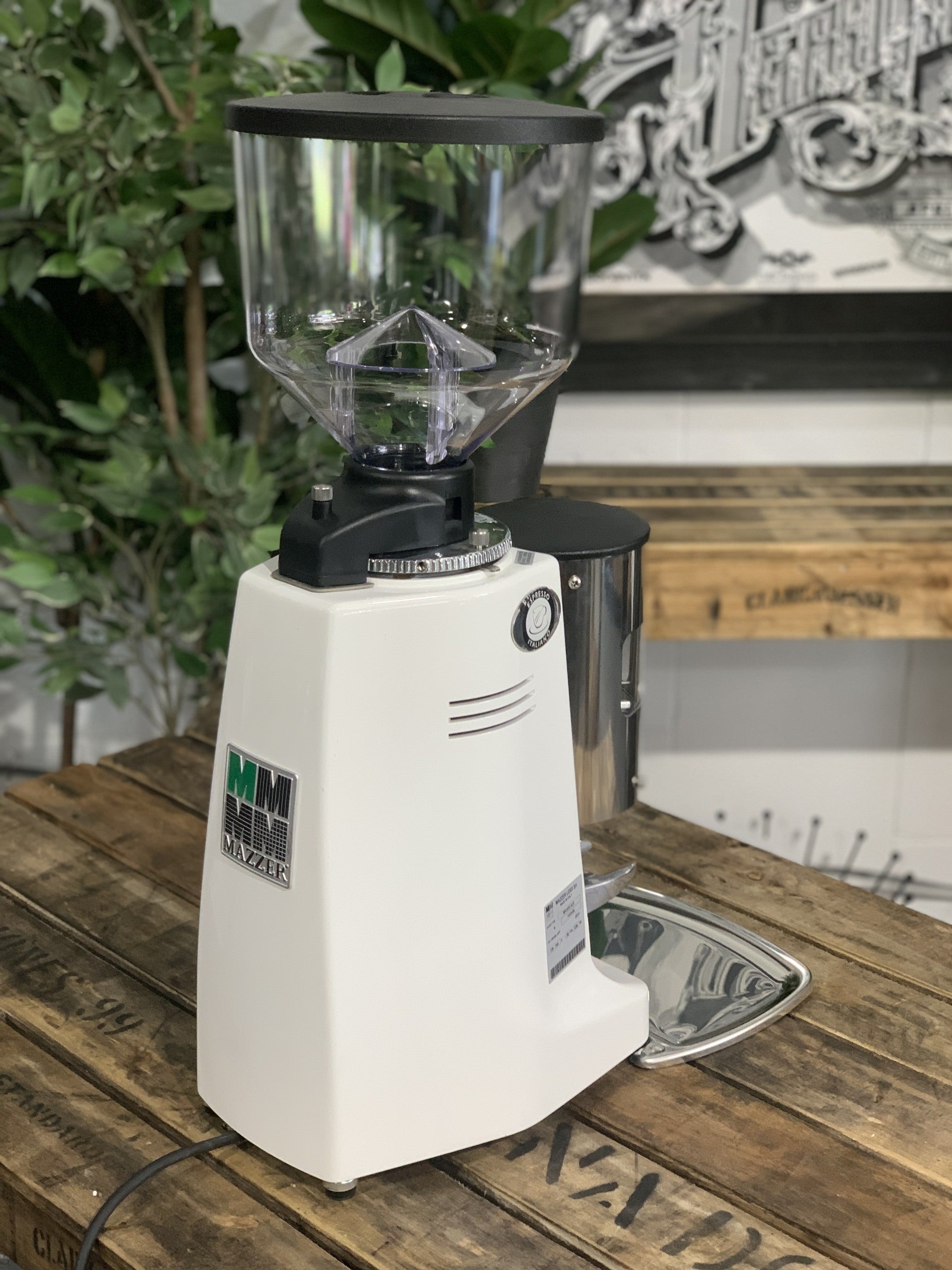Mazzer Major Automatic - Coffee Grinder - White