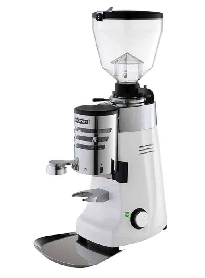 Mazzer Kony S Automatic - Coffee Grinder - White