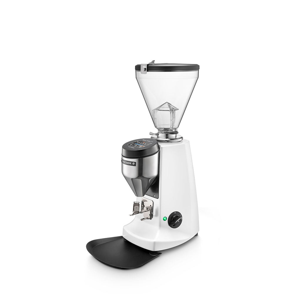 Mazzer Super Jolly V Up Electronic Espresso - Coffee Grinder - White